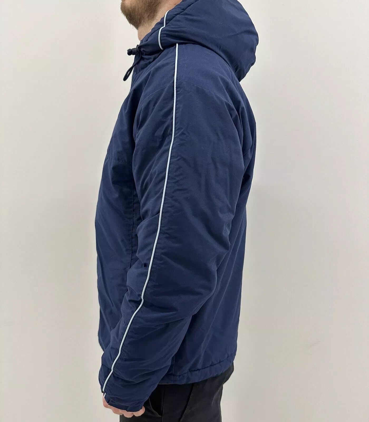 Nike VINTAGE Y2K 2000s NIKE JACKET BLUE LOGO WINTER PUFFER MENS Size US S / EU 44-46 / 1 - 5 Thumbnail