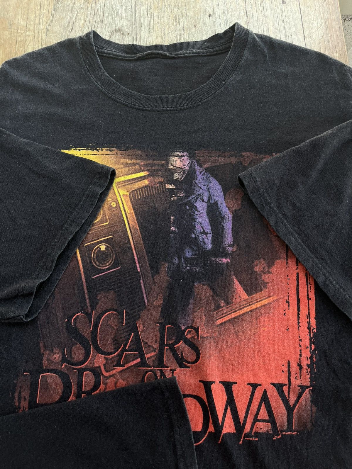 Albam × Band Tees × Vintage SCARS ON BROADWAY Album 00’s Band Tshirt Size US XL / EU 56 / 4 - 6 Thumbnail