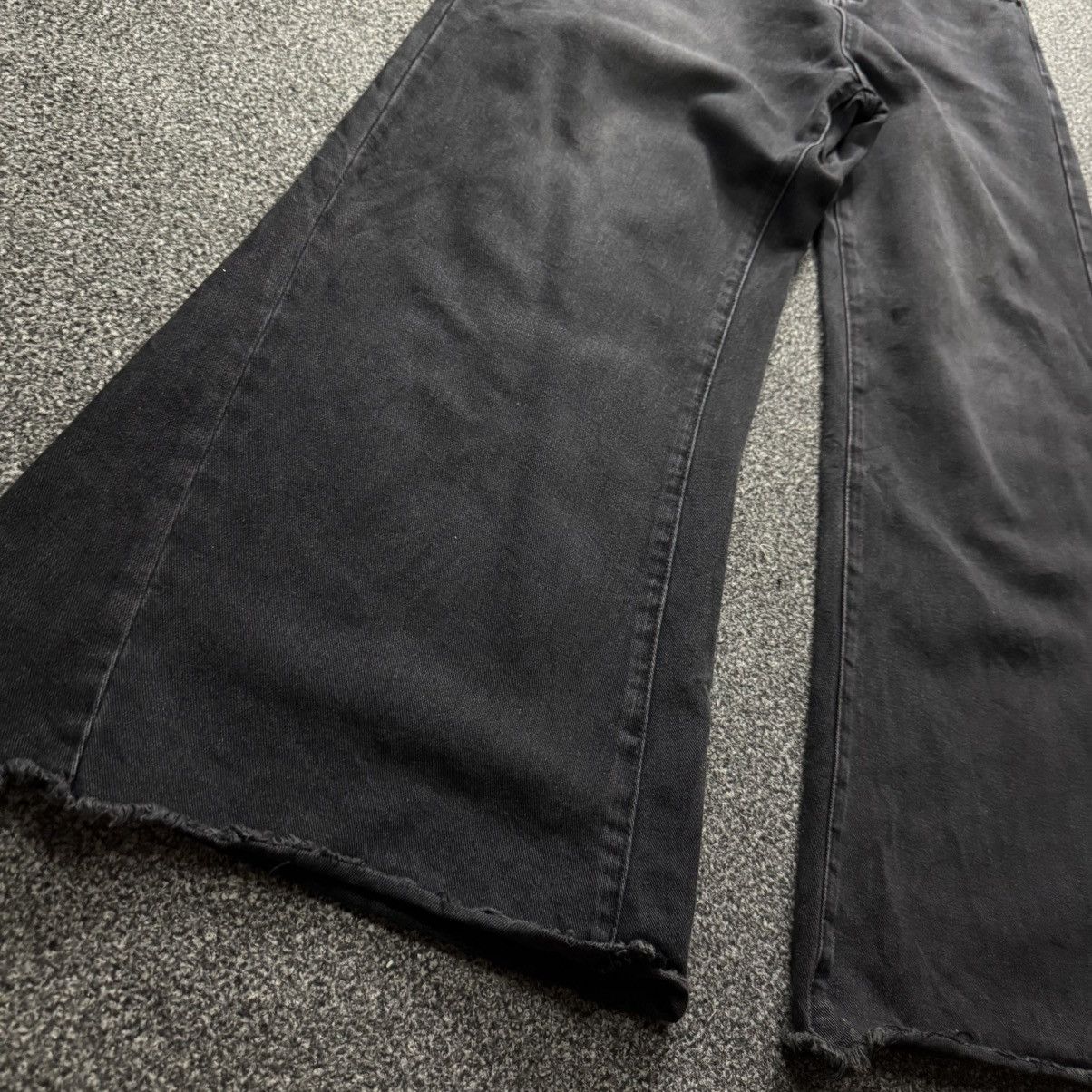 If Six Was Nine 🔥🇯🇵 15in Wideleg Japanese Tornado Mart Crazy Drise Denim Size US 29 - 5 Thumbnail