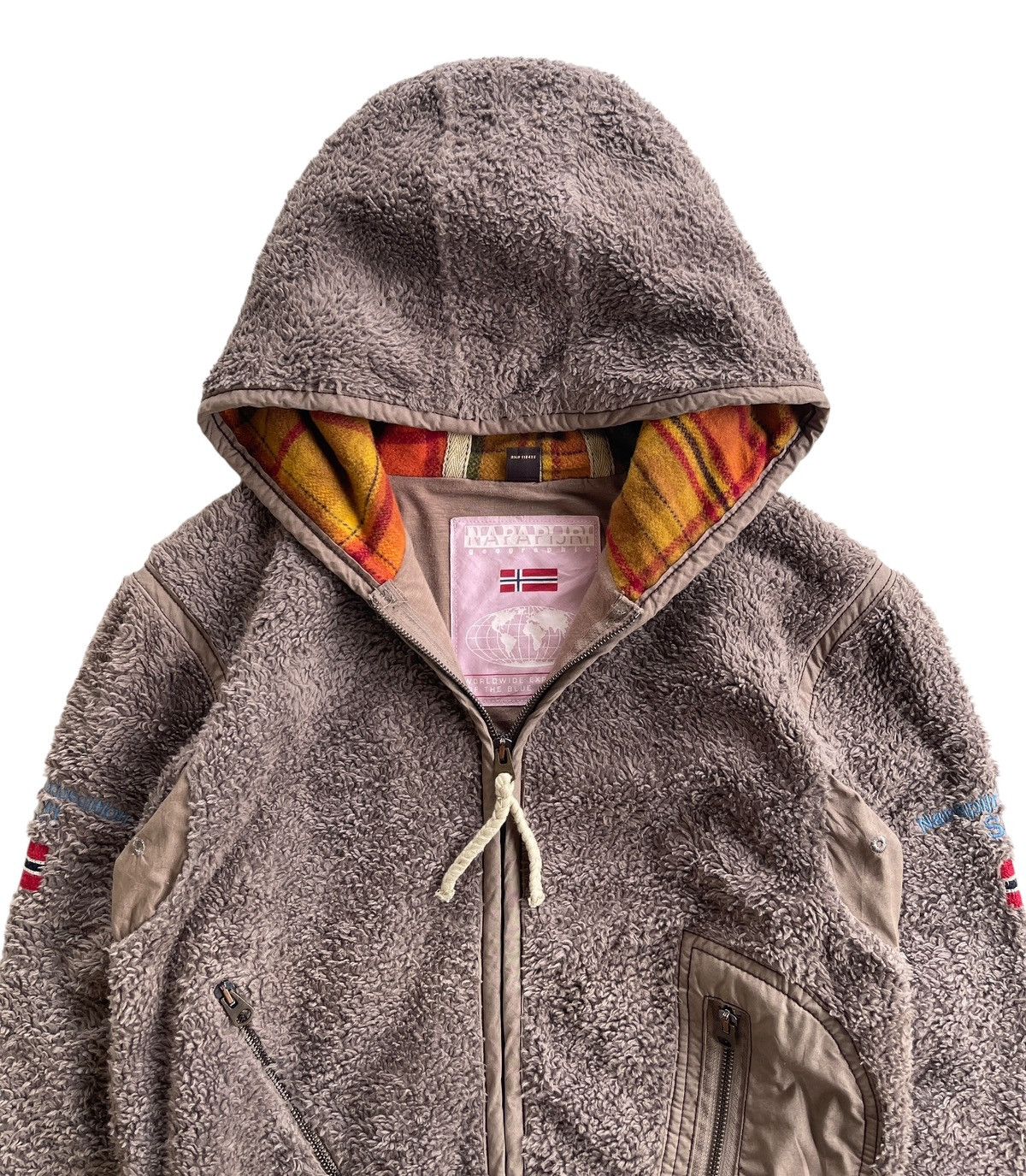 Napapijri Napapijiri Teddy Fleece Hoodie Jacket Size S / US 4 / IT 40 - 3 Thumbnail