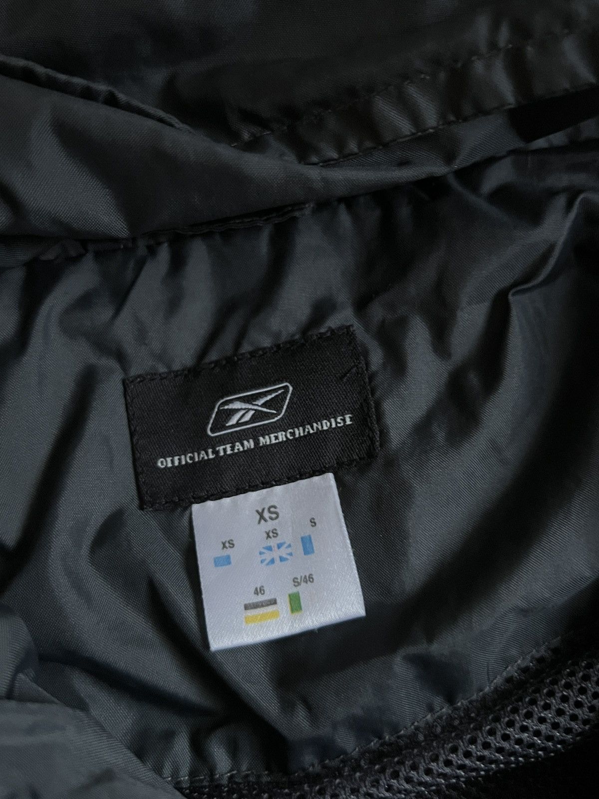 Reebok Vintage Reebok Gray Liverpool F.C. Carlsberg Jacket