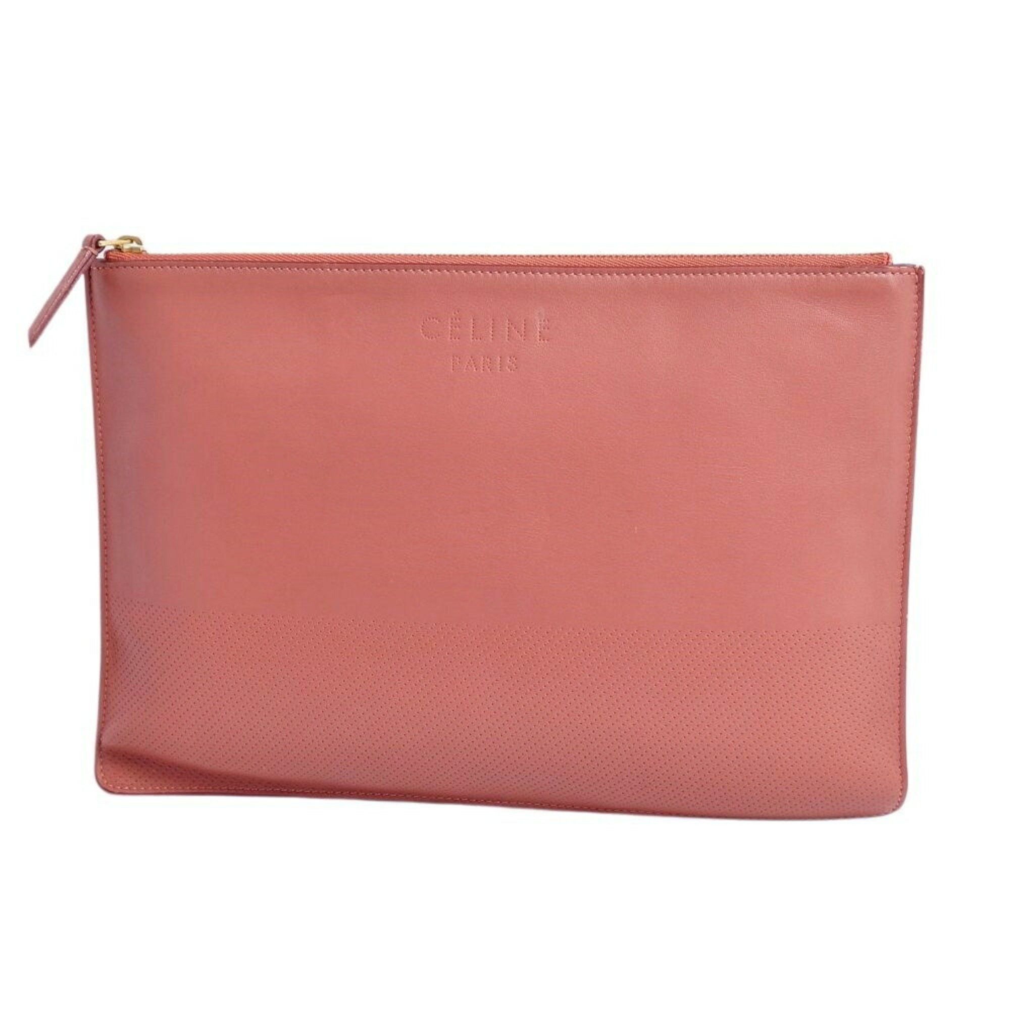 image of Celine Céline Clutch in Pink, Women's