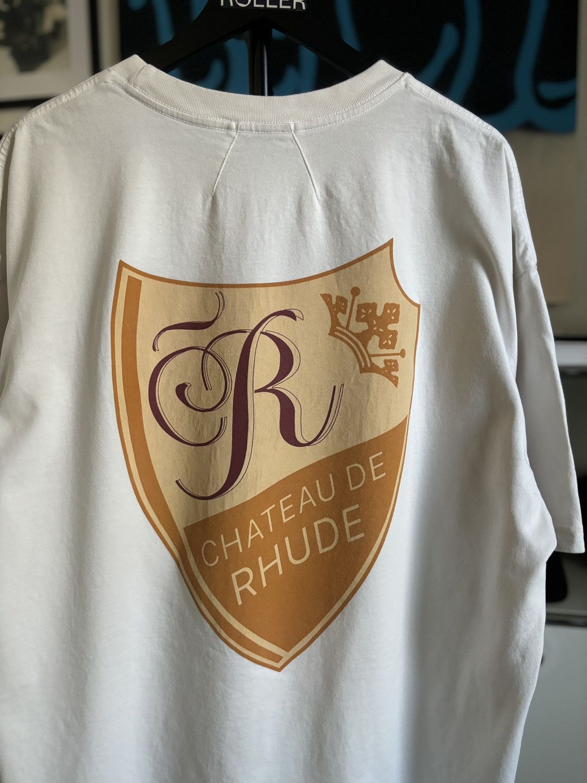 Rhude RHUDE CHATEAU LOGO GRAPHIC TEE Size US XL / EU 56 / 4 - 3 Thumbnail