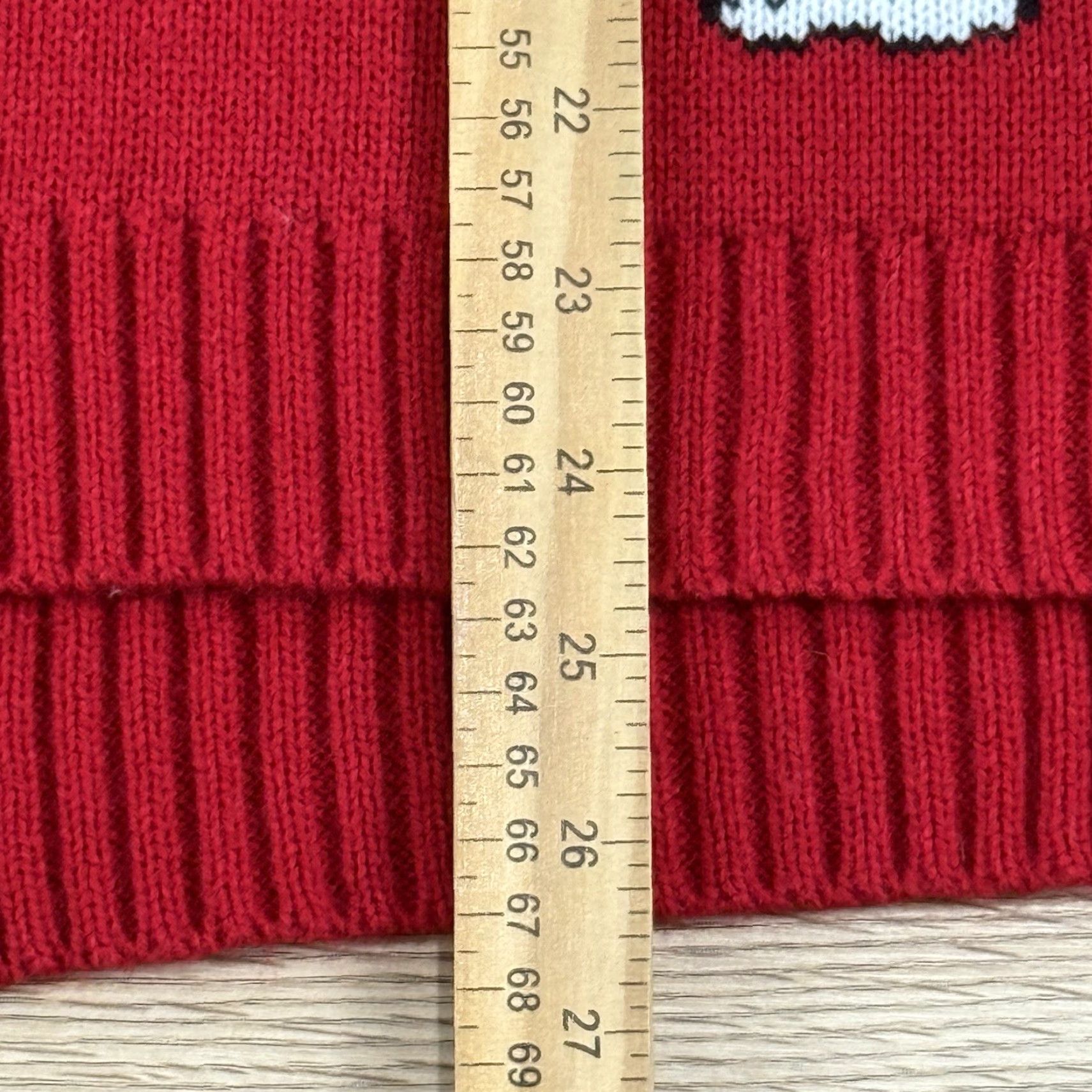Vintage VINTAGE 33 Degrees Christmas Sweater, Womens Medium Holiday Ugly Sweater Red Pug Dog Size M / US 6-8 / IT 42-44 - 5 Thumbnail