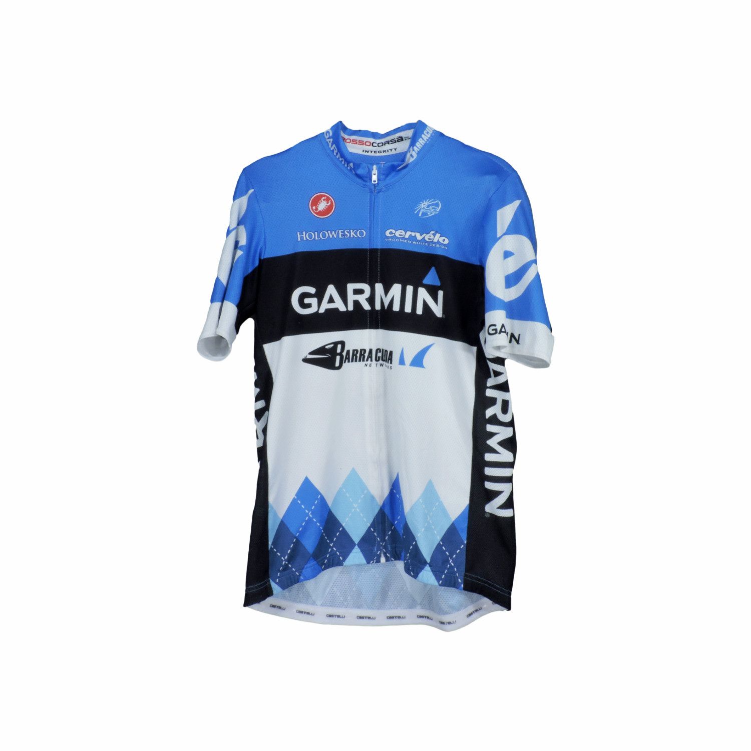 Other 2012 CASTELLI CERVÉLO GARMIN BARRACUDA PRO CYCLING JERSEY Size US XL / EU 56 / 4 - 1 Thumbnail