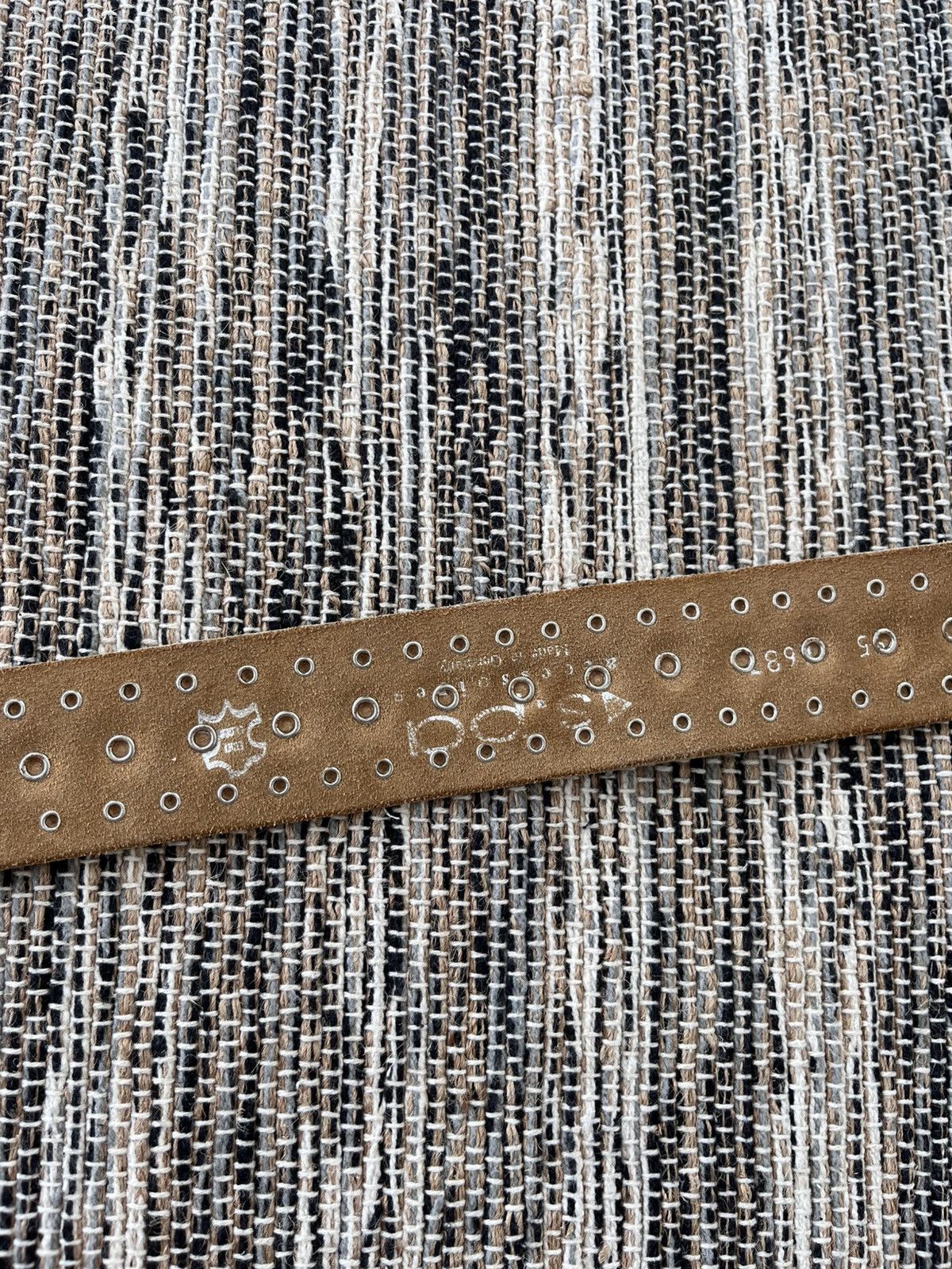 Genuine Leather × Vintage Vintage Genuine Leather Belt S.PA Accessories Y2K Belt snake Size ONE SIZE - 5 Thumbnail