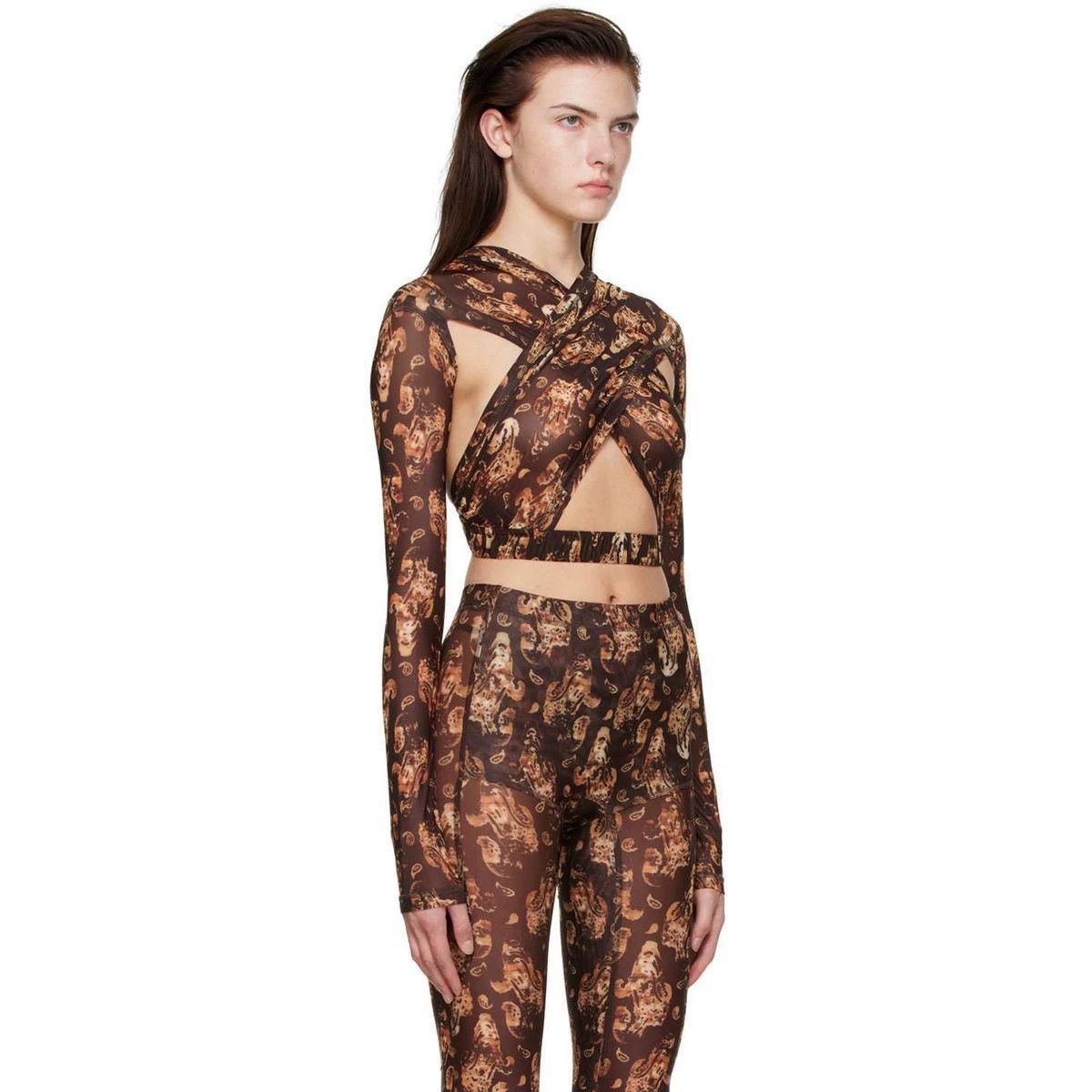 KNWLS knwls 22 cross cutout top size S in stock Size S / US 4 / IT 40 - 1 Thumbnail