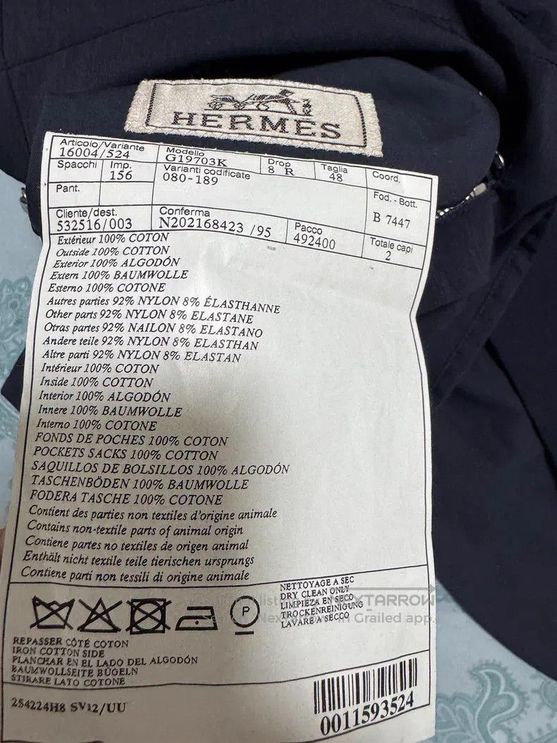 Hermes Hermes Reversible Casual Jacket Size US M / EU 48-50 / 2 - 8 Thumbnail