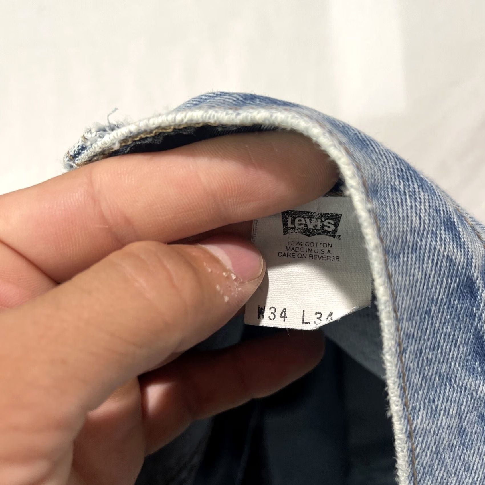 Vintage VINTAGE Levis SilverTab Jeans Mens 34x34 Baggy Skater Grunge 90s USA Size US 34 / EU 50 - 7 Thumbnail
