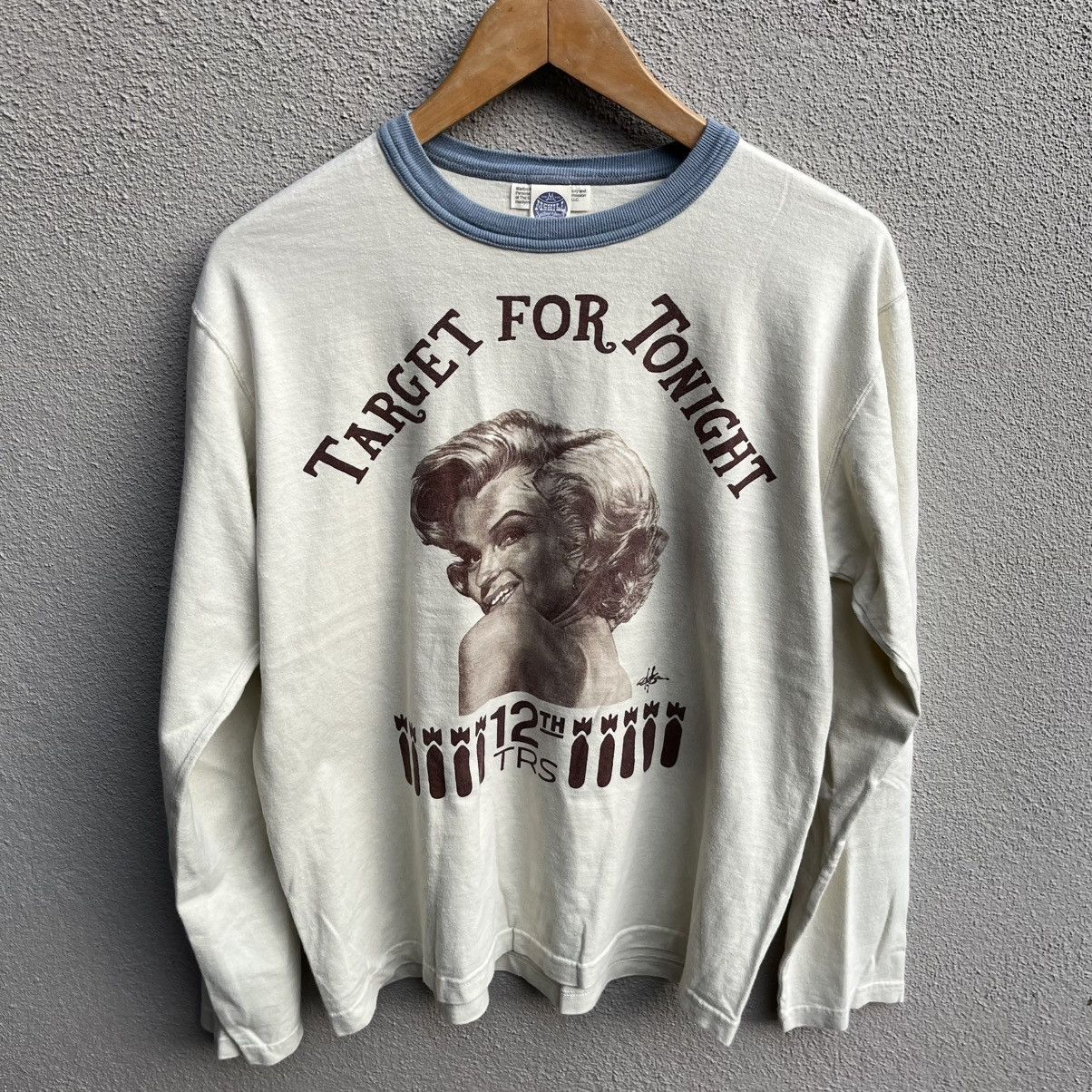 TOYS McCOY MCHILL x marilyn monroe photo tee usaf mccoy Size US M / EU 48-50 / 2 - 2 Thumbnail