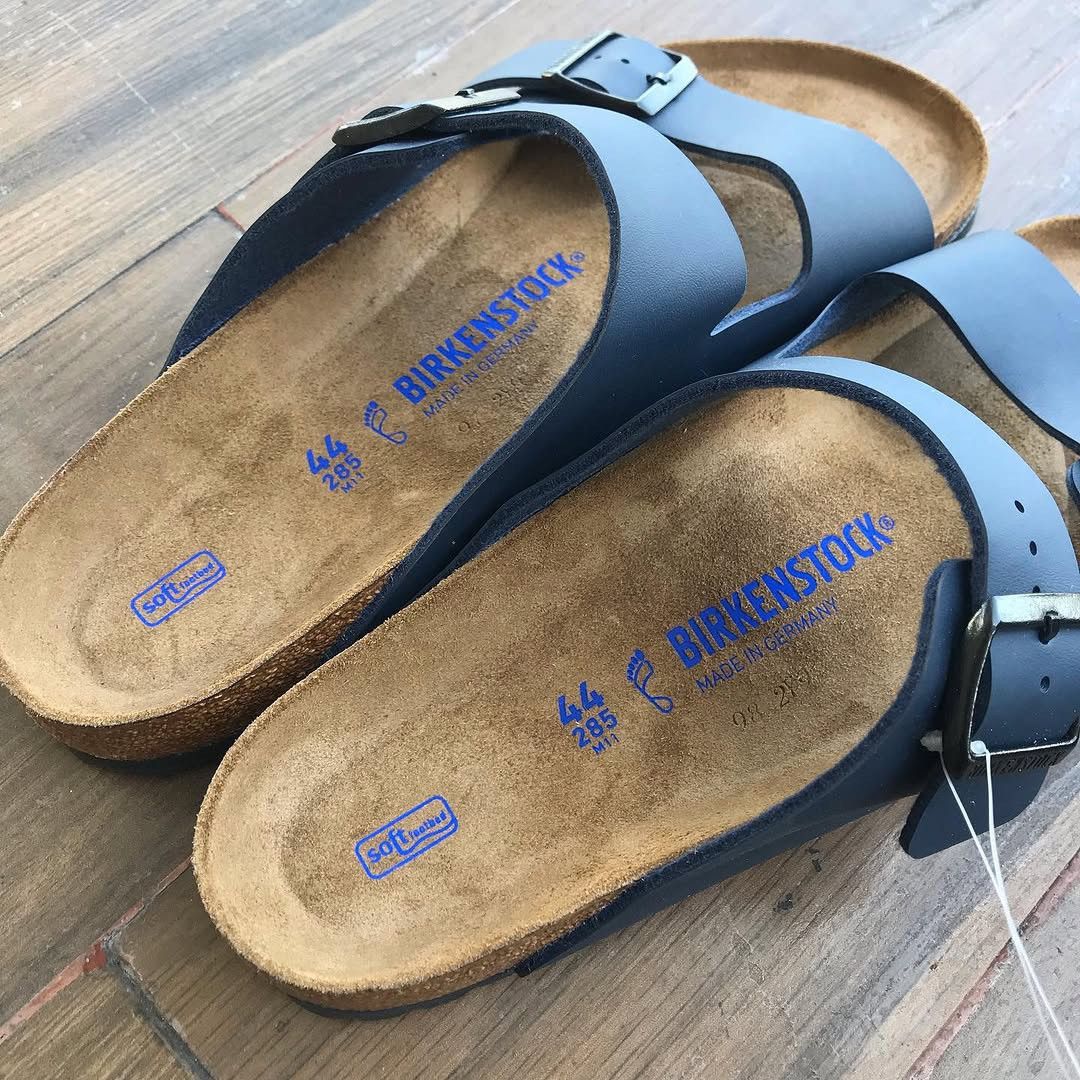 Birkenstock × Hysteric Glamour Birkenstock Navy Blue Arizona BS Sandals two Straps bnwt Size US 6 / EU 39 - 6 Thumbnail