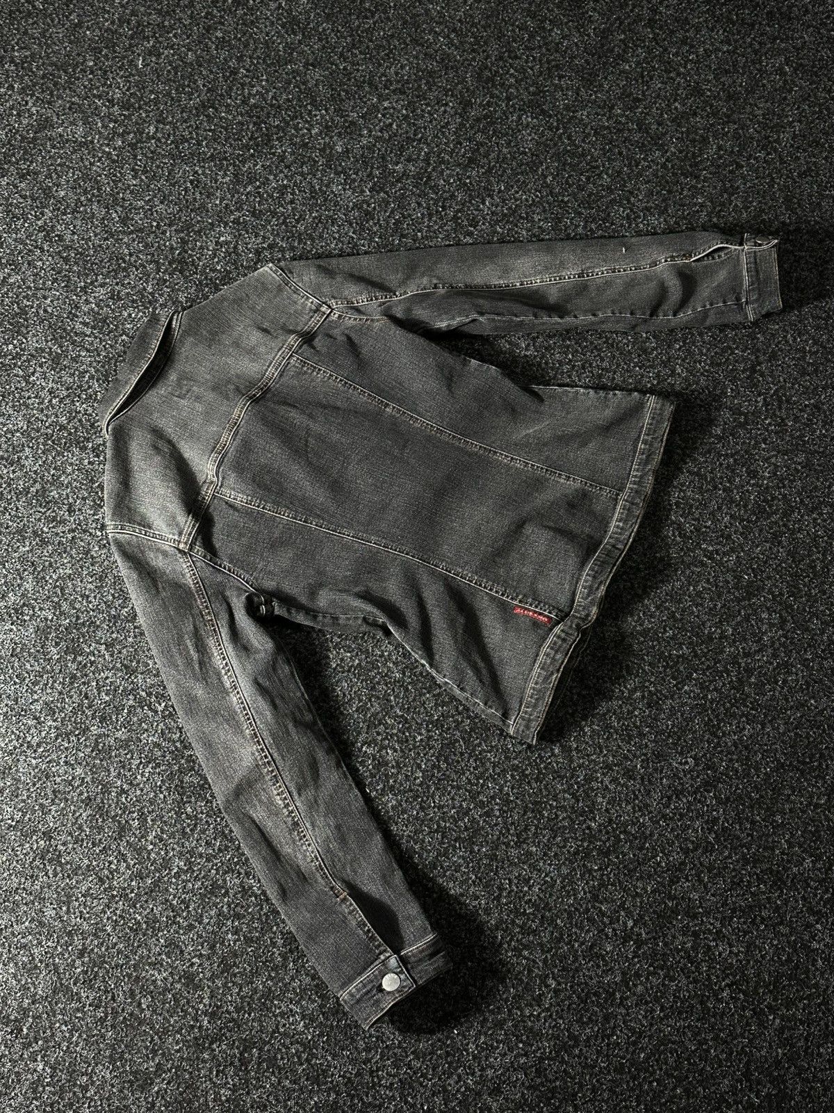Miss Sixty × Vintage 🚨Miss Sixty Y2K Vintage Denim Zip Racing Jacket Size XL / US 12-14 / IT 48-50 - 8 Thumbnail