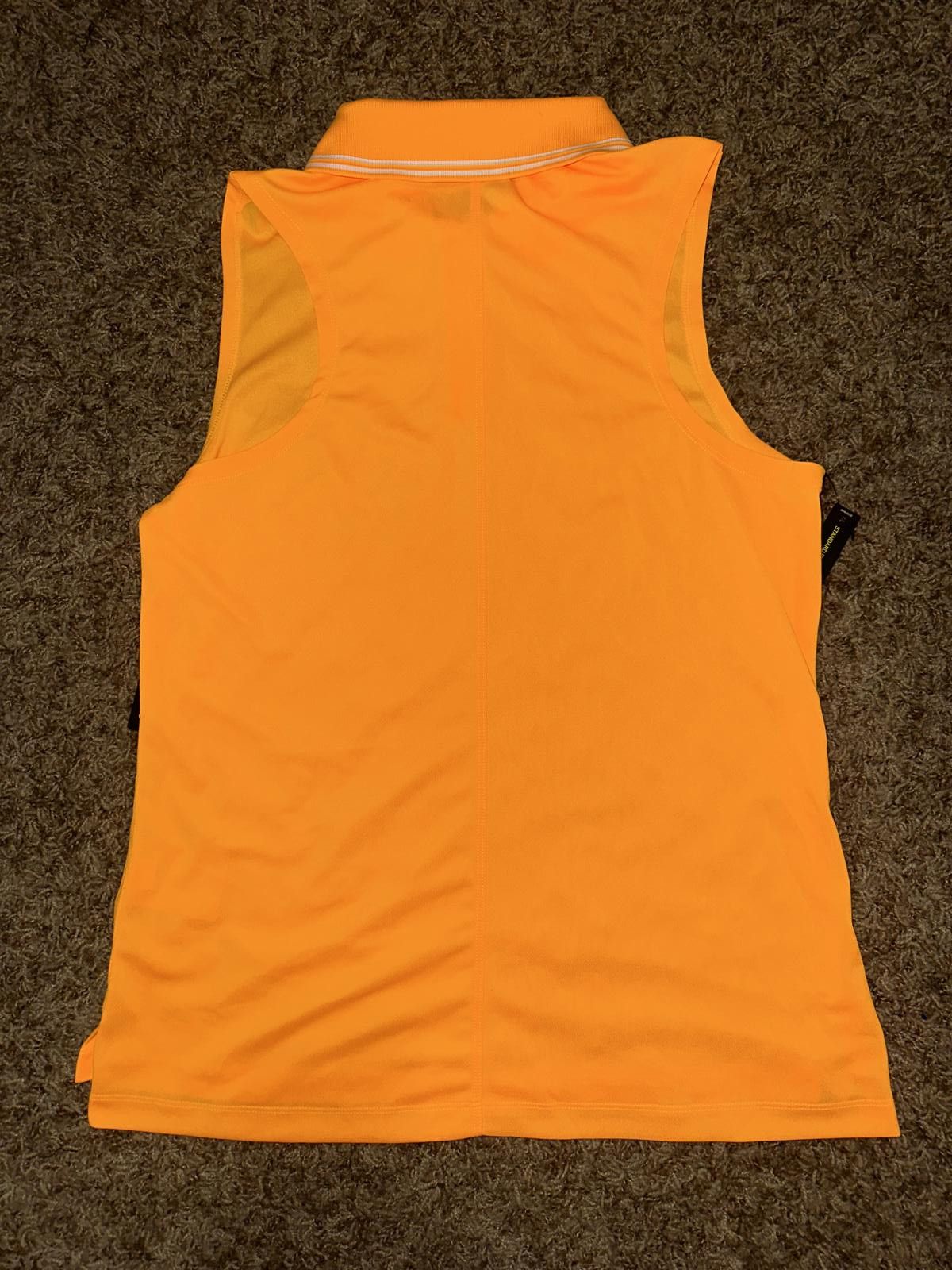 Nike Nike Women’s Victory Dri Fit Sleeveless Orange Peel Golf Polo Sample Size S / US 4 / IT 40 - 5 Thumbnail