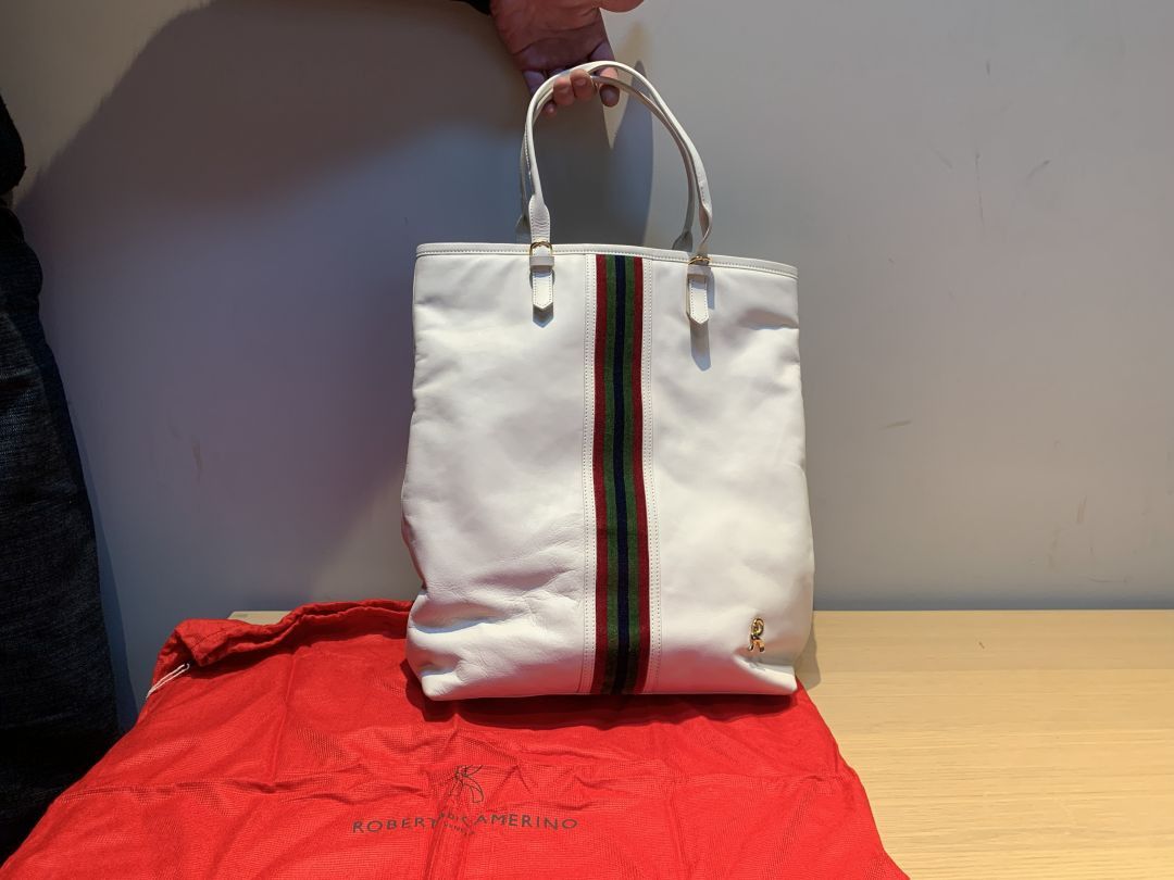 Roberta di Camerino ARCHIVAL Roberta di Camerino White Leather Shopper Tote Size ONE SIZE - 1 Thumbnail