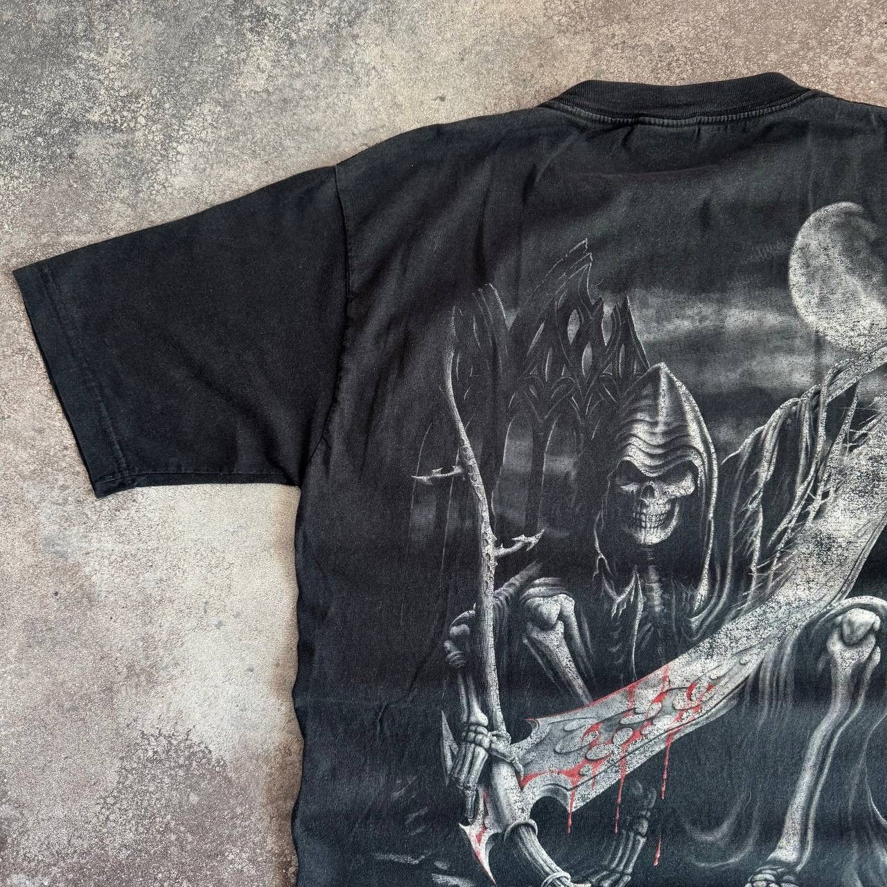 Vintage Spiral Direct Y2K Vintage Gothic Faded Cotton T-Shirt Size US L / EU 52-54 / 3 - 7 Thumbnail