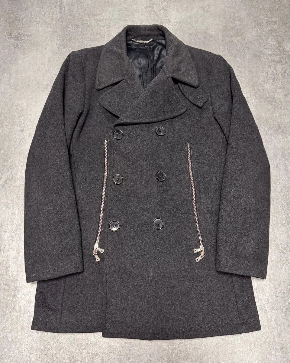 Dolce & Gabbana AW2003 Dolce & Gabbana 2-Zip Wool Coat Size US M / EU 48-50 / 2 - 1 Thumbnail