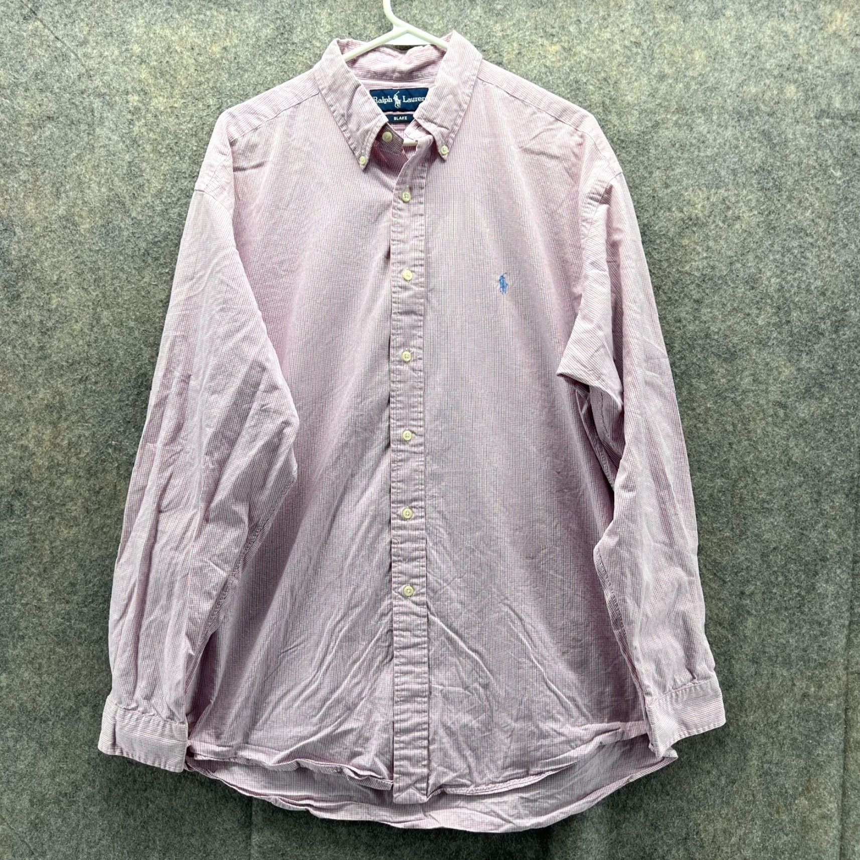 Polo Ralph Lauren Polo Ralph Lauren Shirt Men Large Adult Pink Casual Button Down Blake Preppy Regular Sleeve Long Pink Size US L / EU 52-54 / 3 - 2 Thumbnail