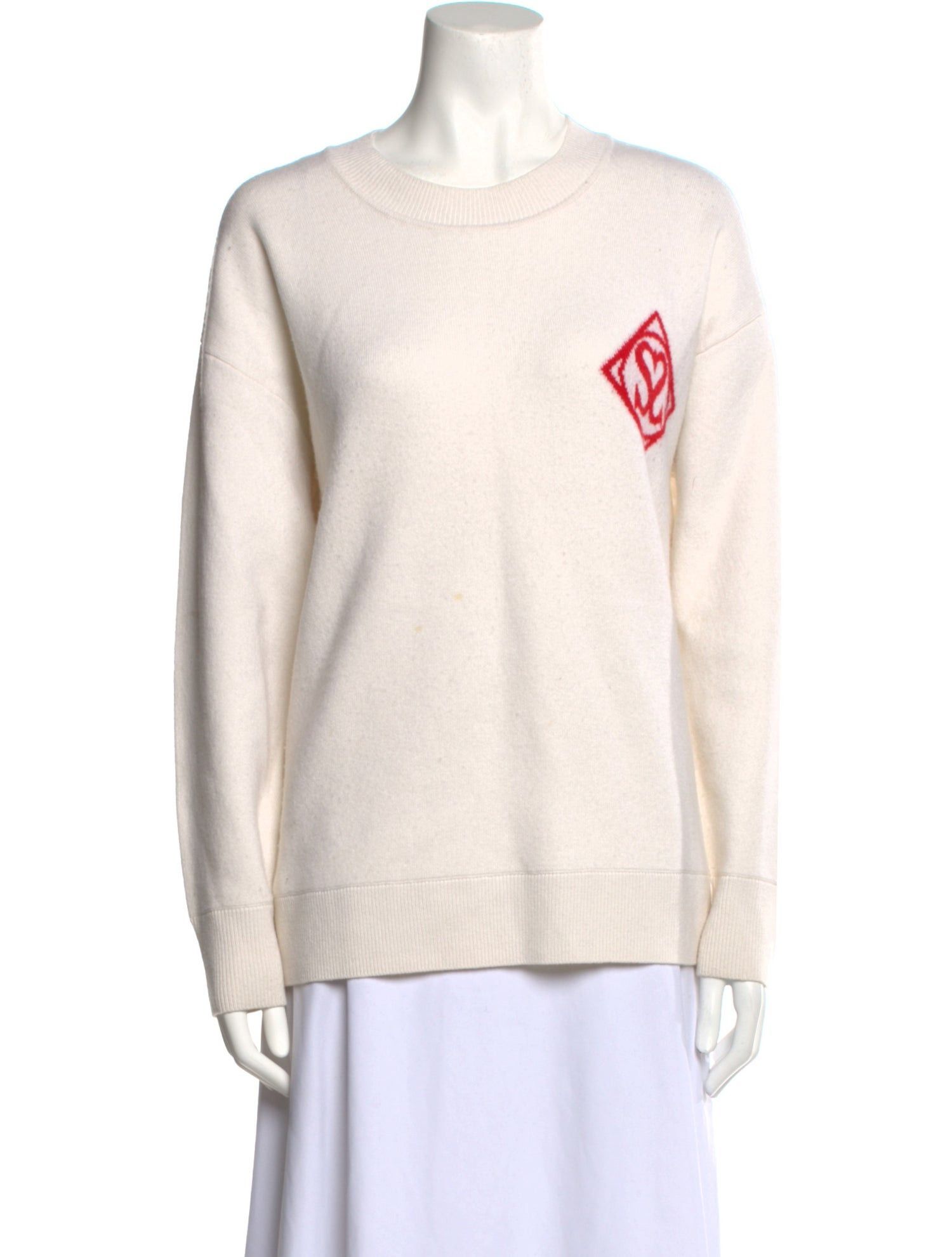 Sandro Sandro Paris Graphic Print Double S Heart Logo Sweater Size M / US 6-8 / IT 42-44 - 13 Thumbnail