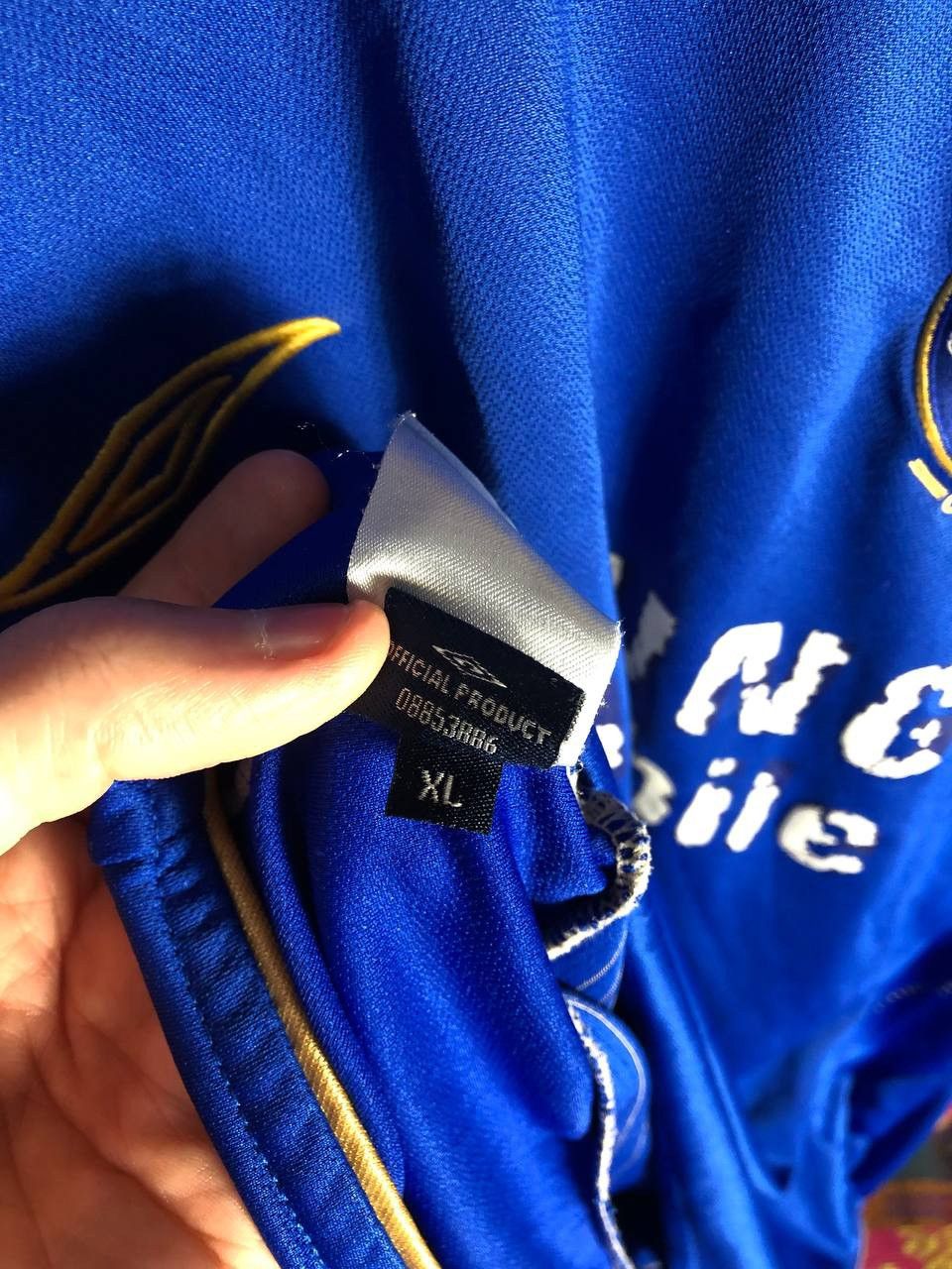 Umbro VINTAGE UMBRO FC CHELSEA LONDON ENGLAND SOCCER JERSEY RETRO Size US XL / EU 56 / 4 - 5 Thumbnail