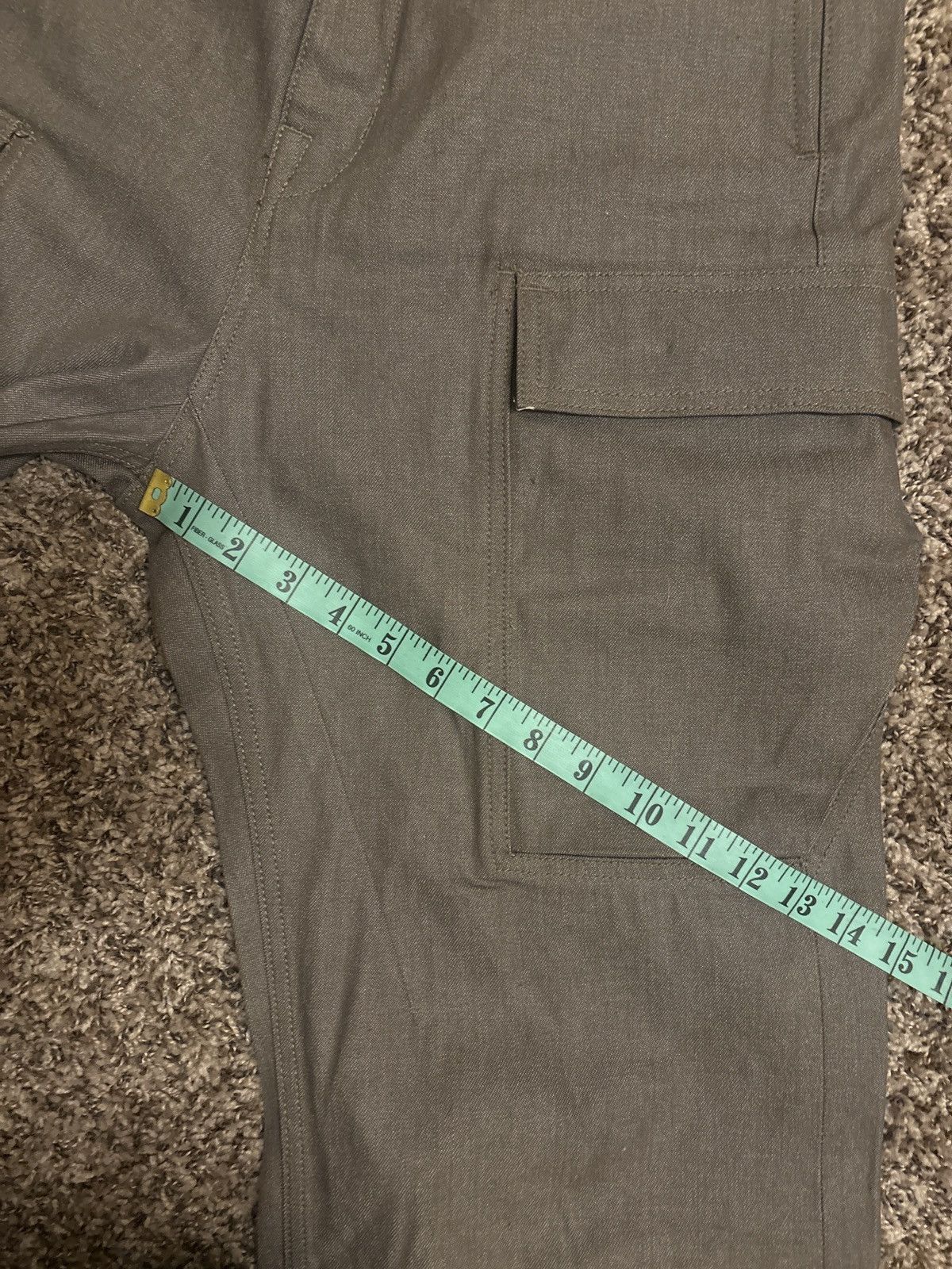 Rick Owens Rick Owens Geth DRKSHDW Sage Cargo Size US 29 - 7 Thumbnail
