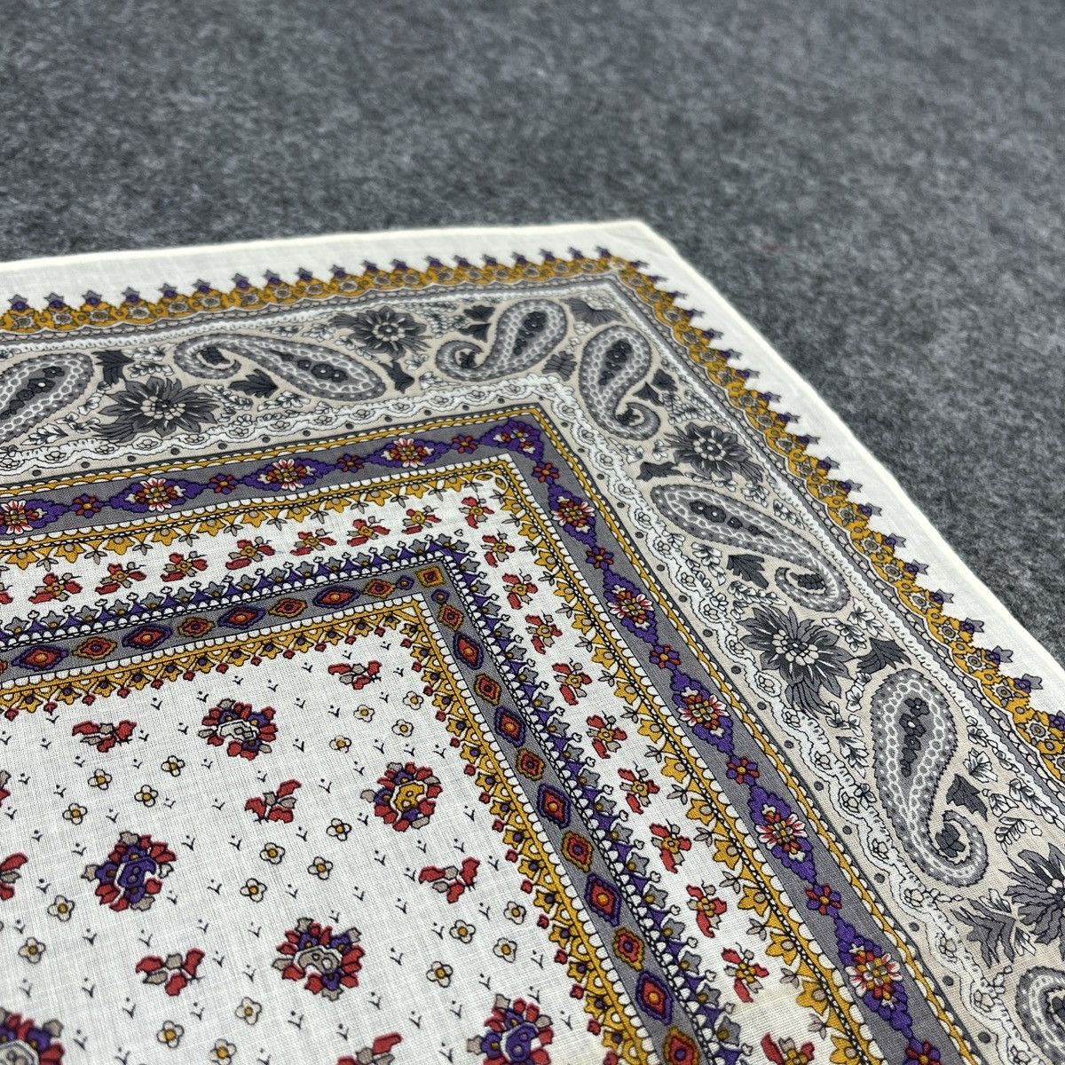 Kenzo Kenzo Paisley Handkerchief / Bandana / Neckerchief B220 Size ONE SIZE - 8 Thumbnail
