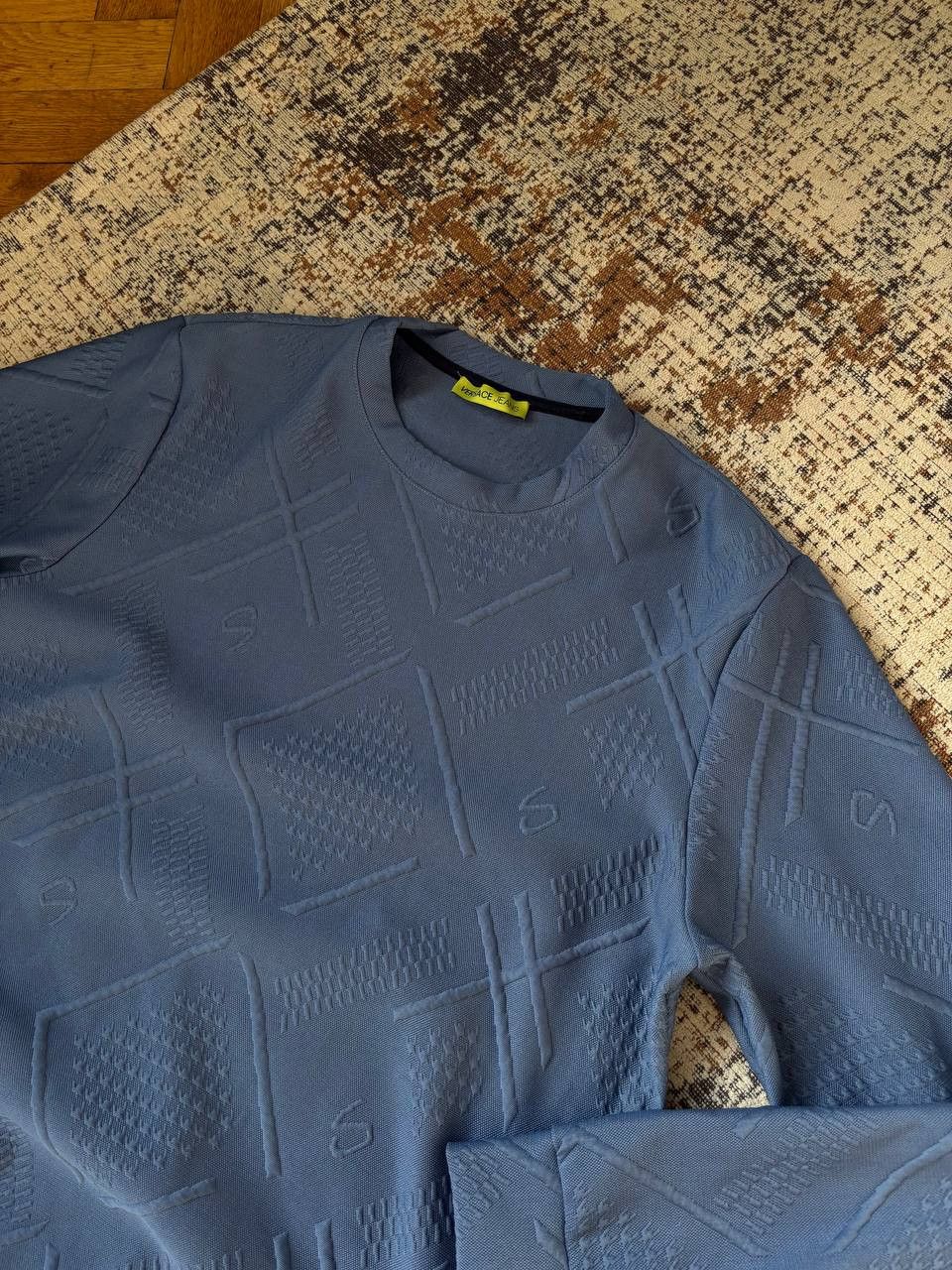 Versace Jeans Couture Versace Jeans monogram men sweatshirt blue Size US M / EU 48-50 / 2 - 6 Thumbnail