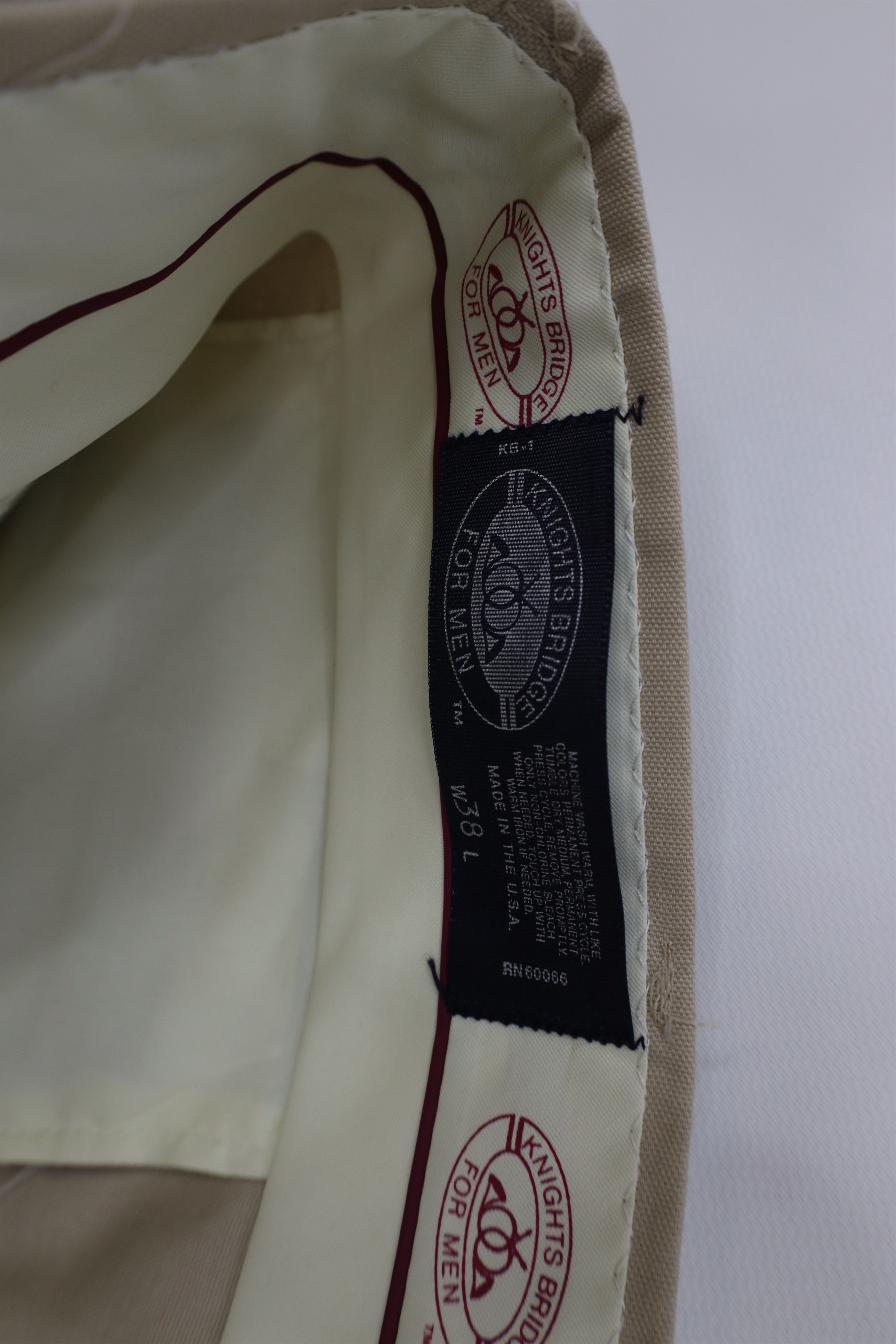 Vintage Deadstock Vintage 70s Streetwear Above Knee Chino Shorts USA Size US 38 / EU 54 - 7 Thumbnail