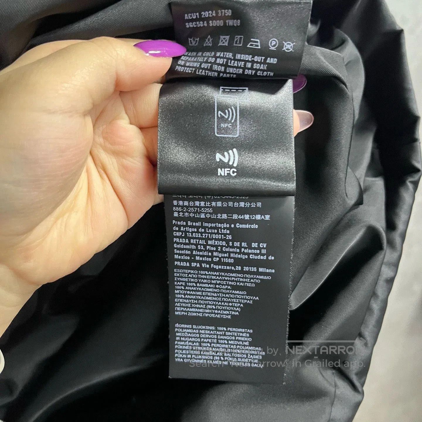 Prada prada black cropped long sleeve jacket. Size US XXL / EU 58 / 5 - 4 Thumbnail