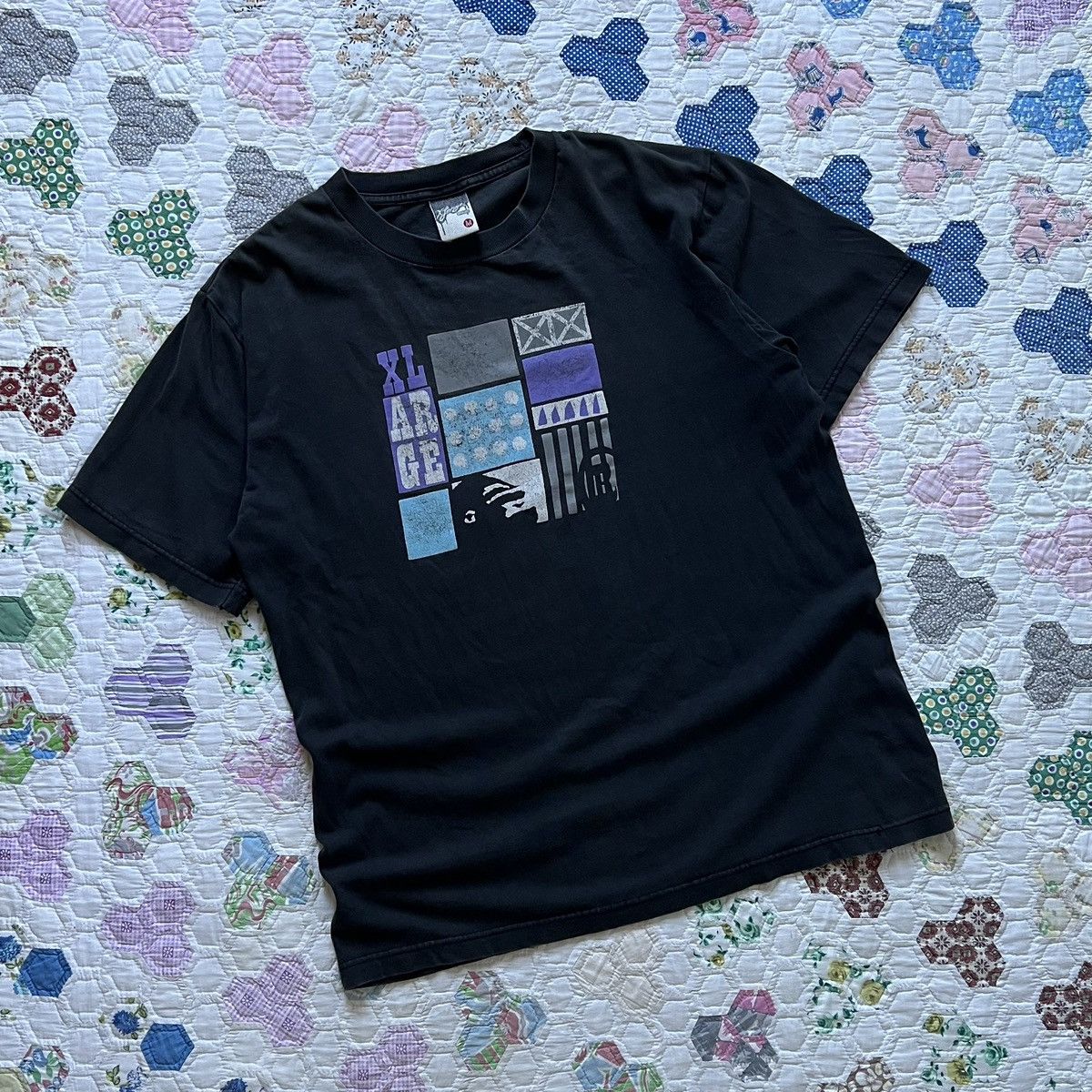 MLB■Pattern Oversized-fit Short-sleeved T-shirt★送料込 8800306277166_1_8fcbdb87-20e6-
