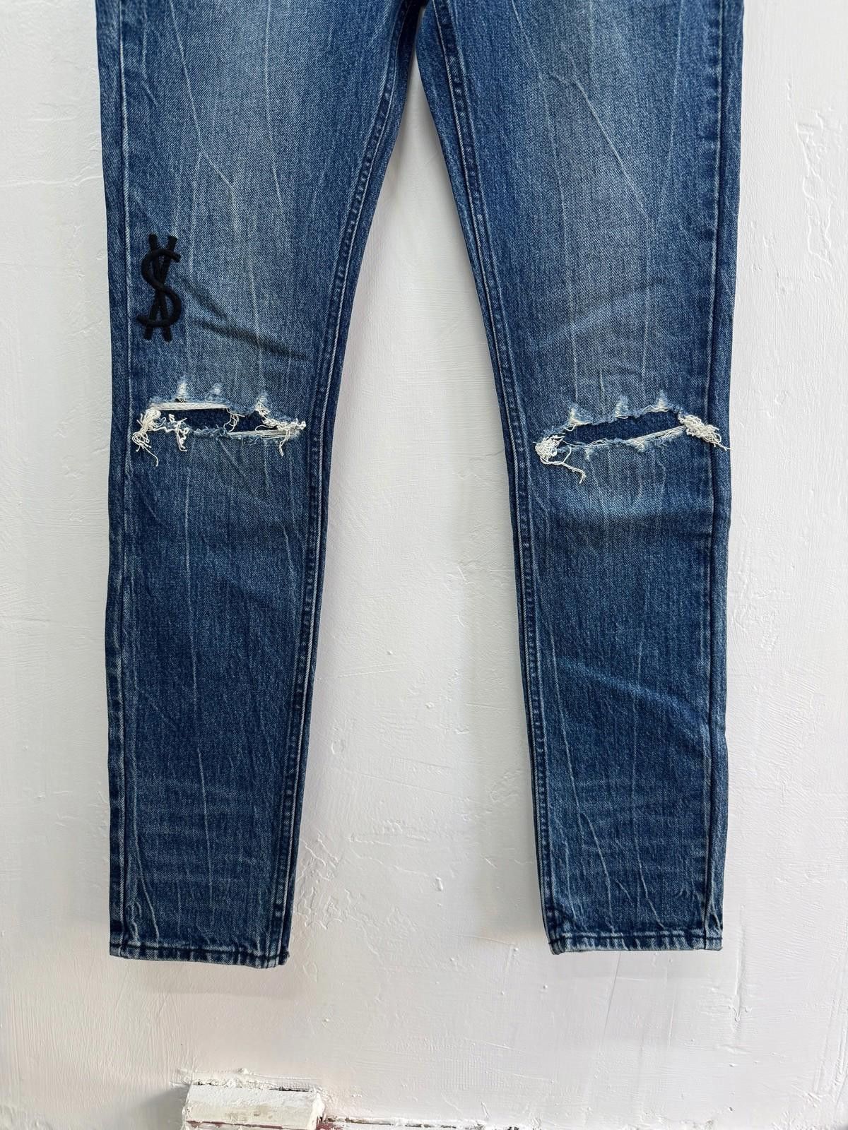 Ksubi new Ksubi mens denim jeans van winkle BLUUU blue patch 32 m Size US 32 / EU 48 - 3 Thumbnail