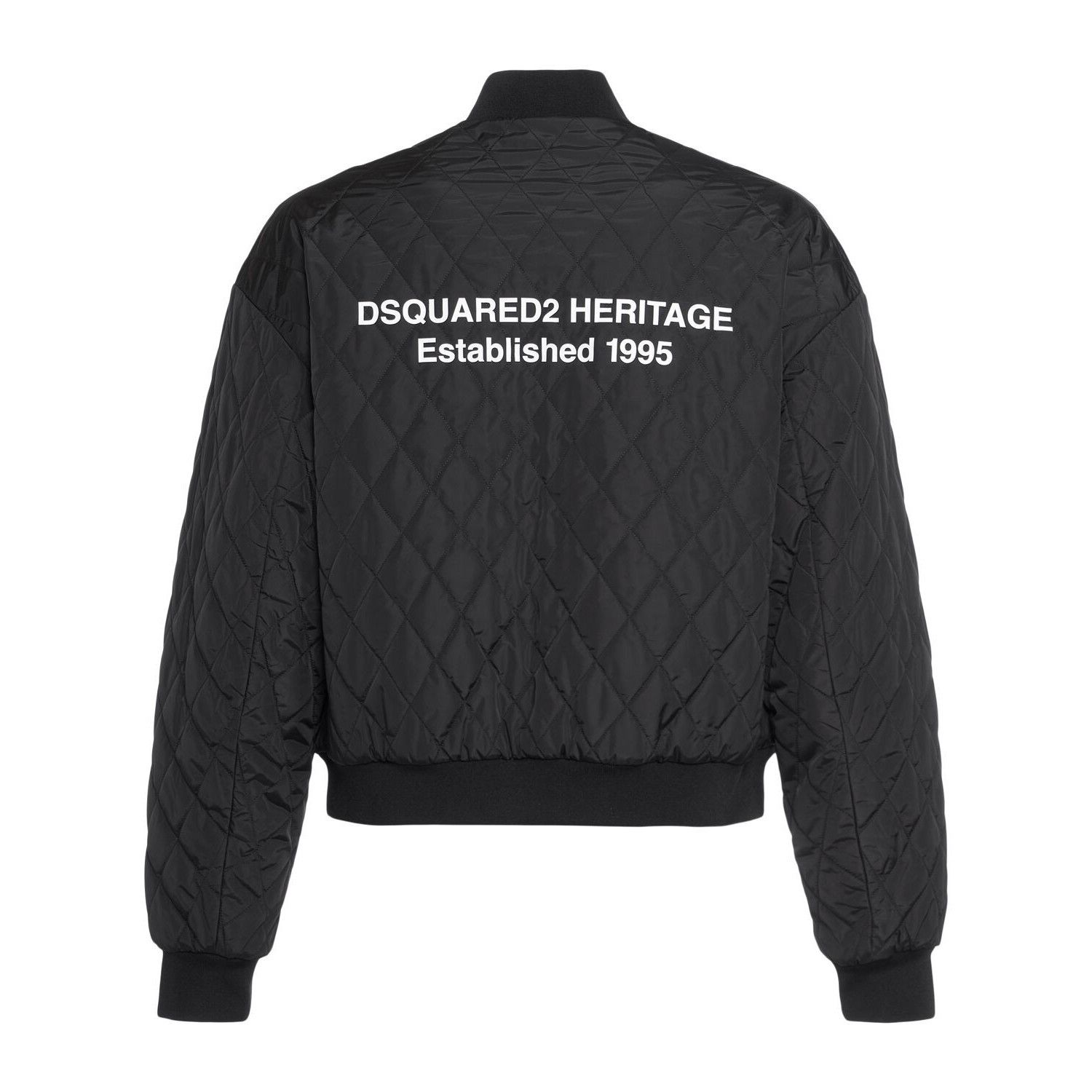 Dsquared2 DSQUARED2 Black Bomber Jacket New & Authentic (Men's size:XX Size US XXL / EU 58 / 5 - 2 Thumbnail
