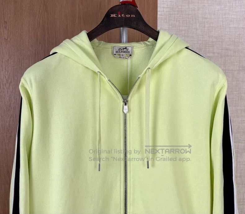 Hermes Hermes Men's Hooded Sweatshirt Size US XL / EU 56 / 4 - 2 Thumbnail