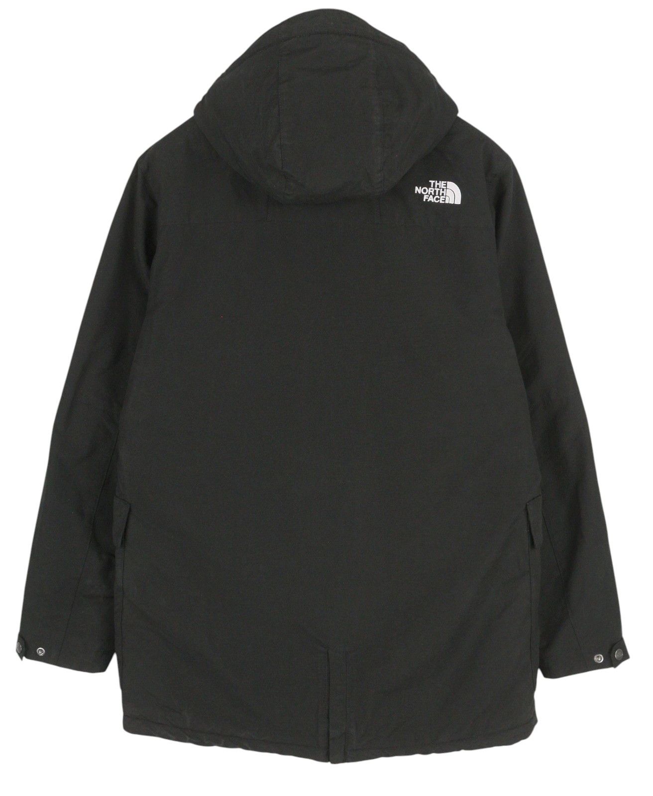 The North Face KATAVI M Black Parka Sherpa Lined Hooded Mid-Length 84361 Size US M / EU 48-50 / 2 - 2 Thumbnail
