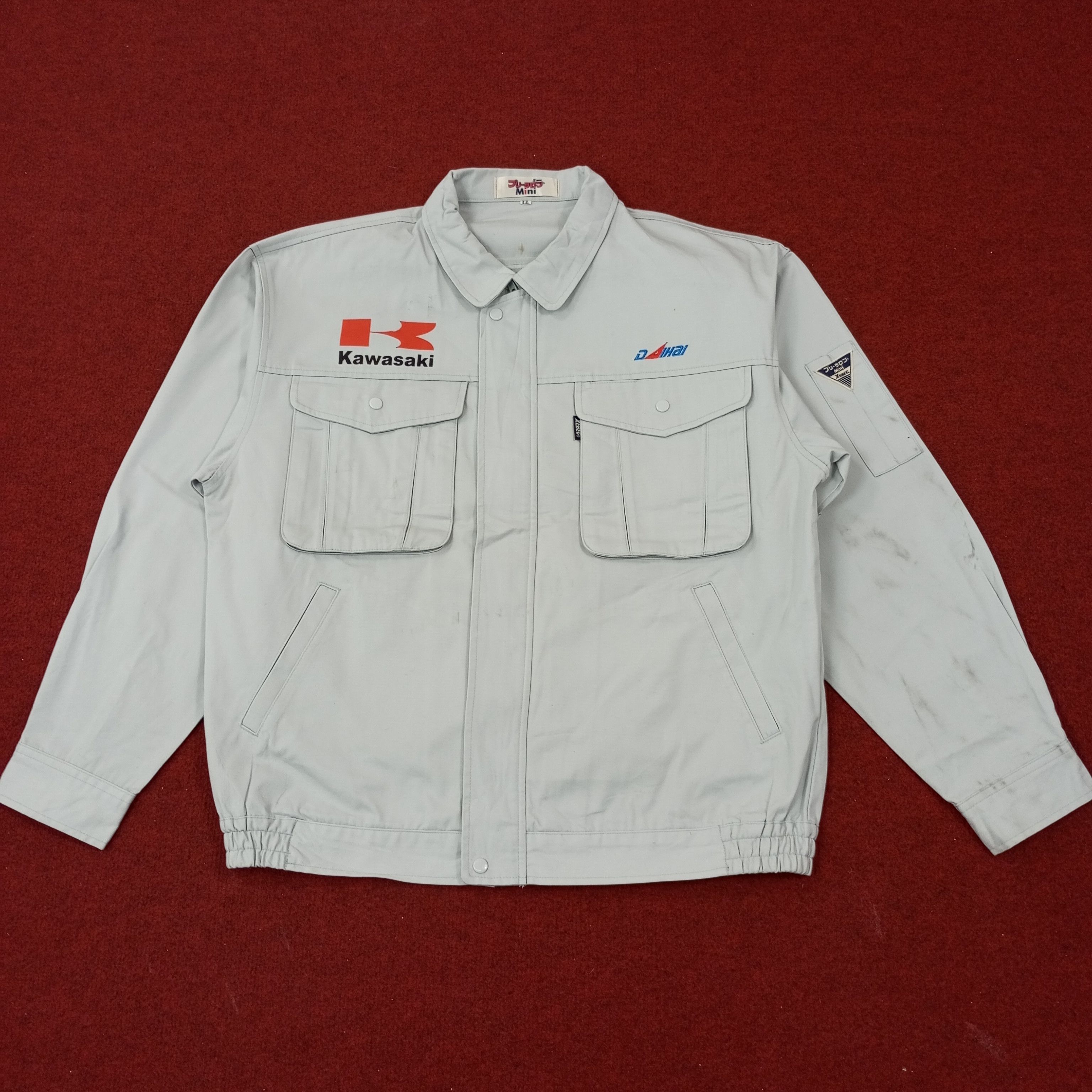 Other Kawasaki Japanese Motorsports Custom Art Jacket c233n14 Size US L / EU 52-54 / 3 - 3 Thumbnail