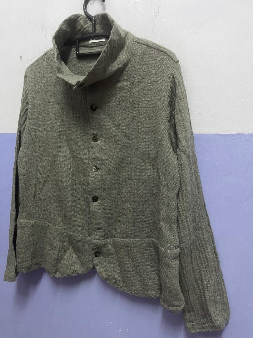 Issey Miyake Issey Miyake by Plantation Wave Style Button Up Shirt Size M / US 6-8 / IT 42-44 - 3 Thumbnail