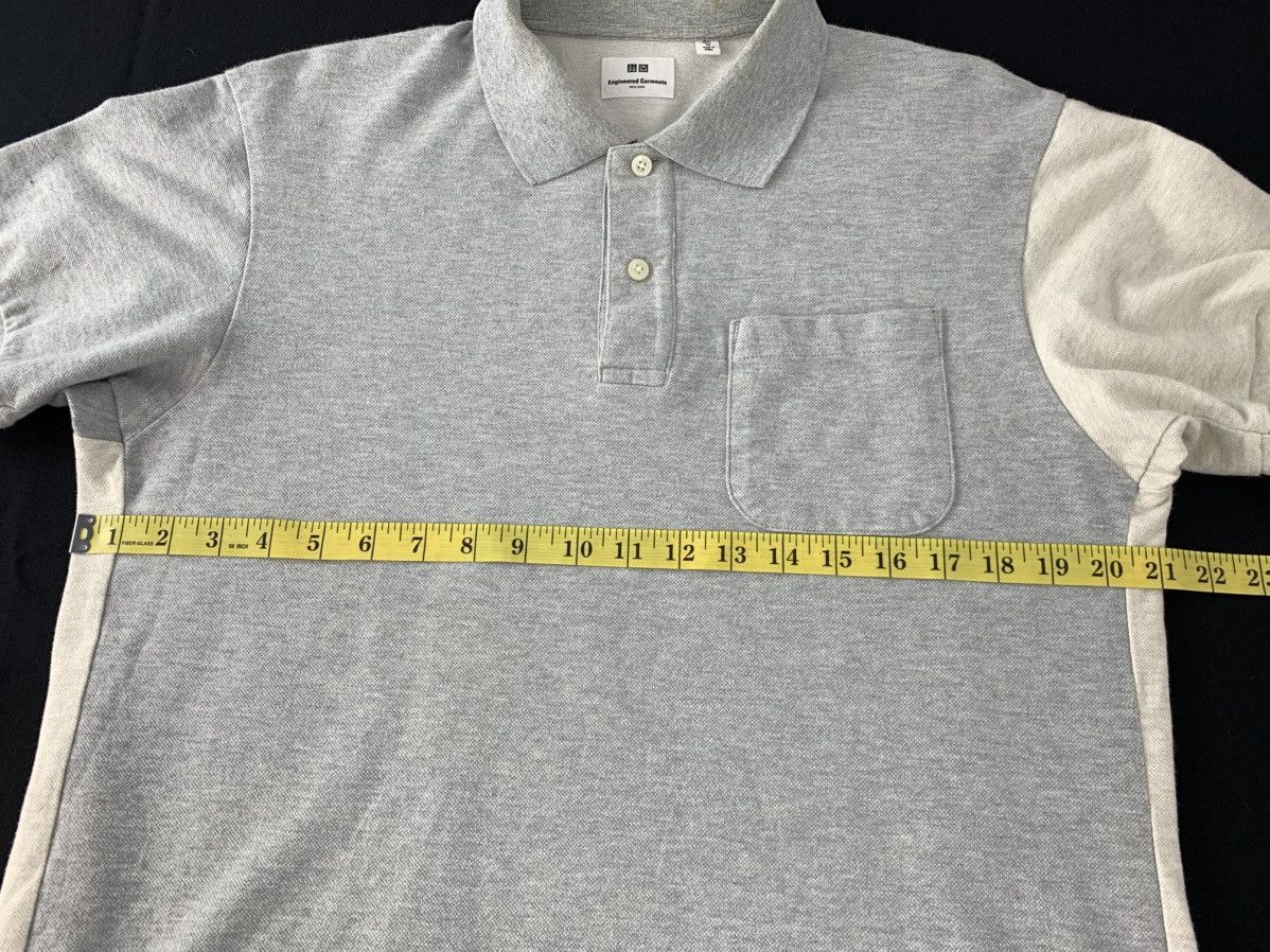 Engineered Garments Engineering Garment 2 Tone Plain Single Pocket Polo Tee Size US L / EU 52-54 / 3 - 9 Thumbnail