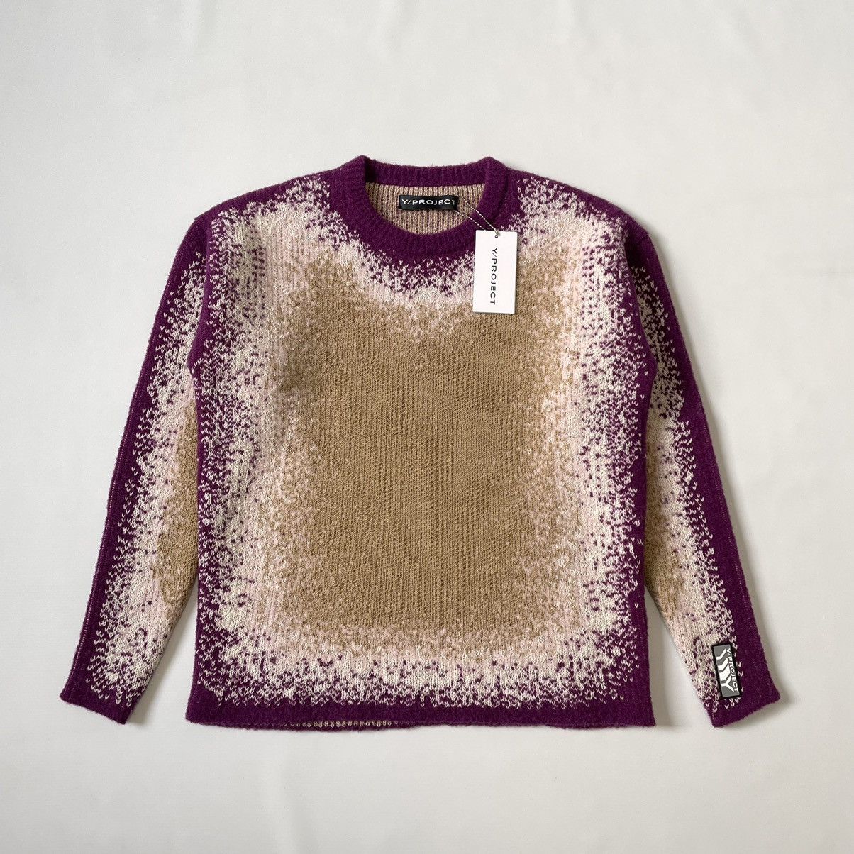 A/W 22 Purple / Beige ‘Gradient’ Sweater