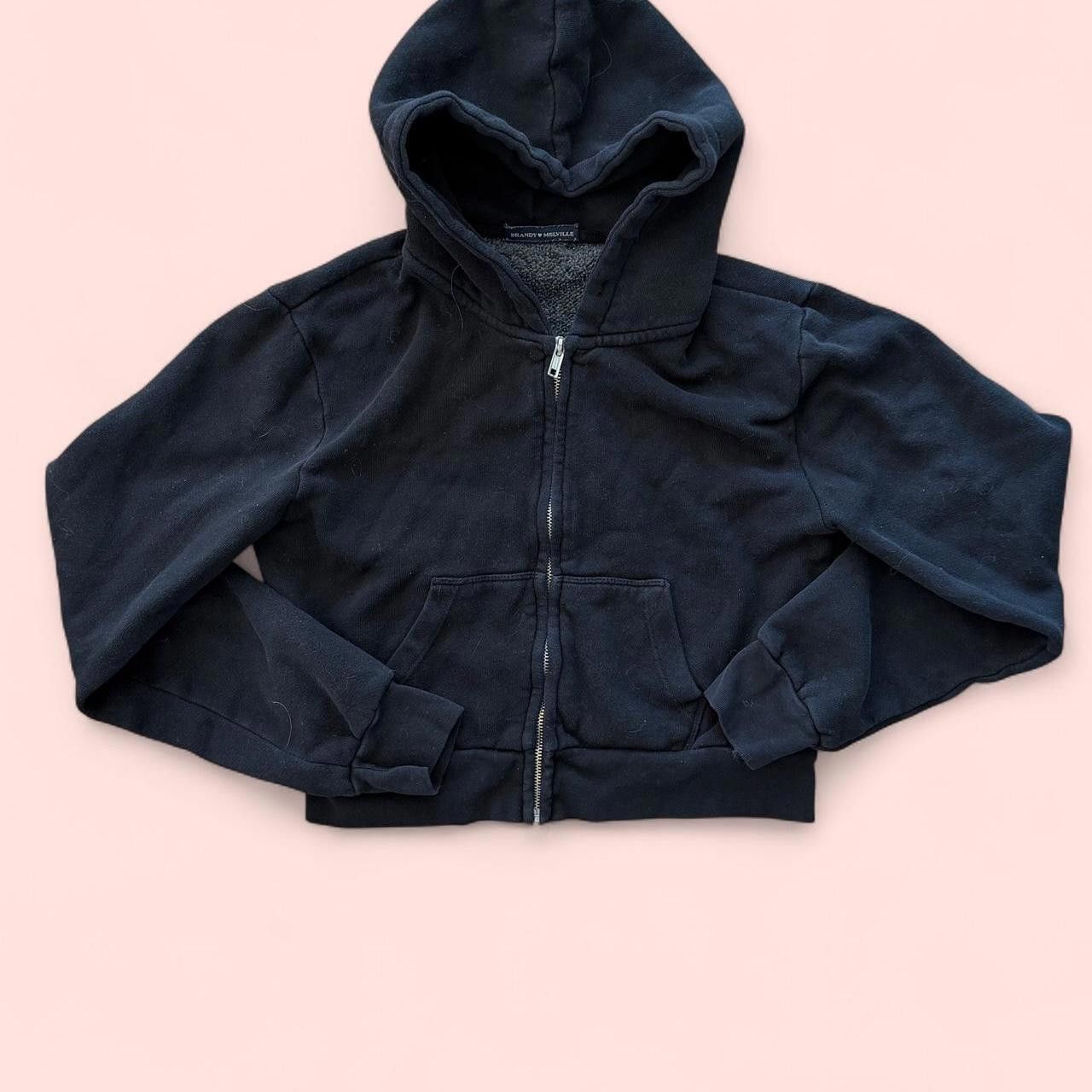 Brandy Melville Brandy Melville Women's black navy Hoodies Size US 27 - 1 Preview