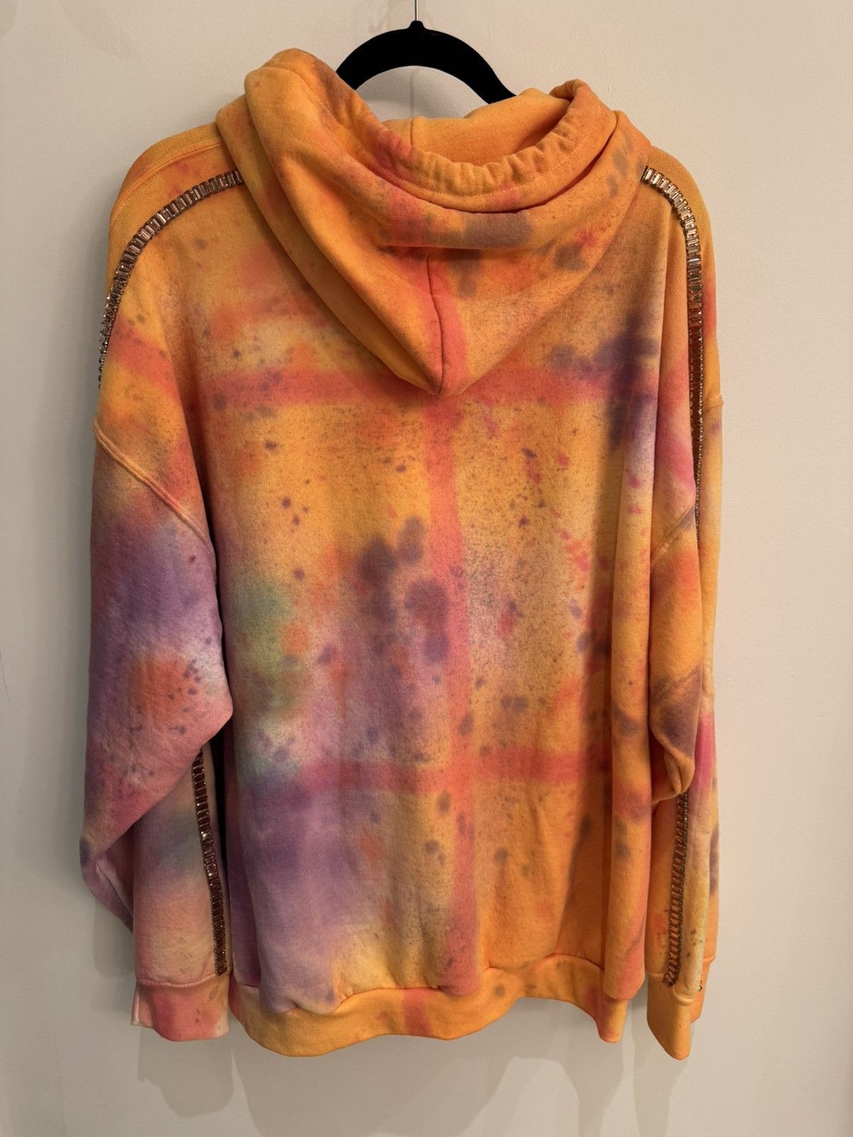 Collina Strada COLLINA STRADA Orange Round Hem Sporty Spice Hoodie Size L / US 10 / IT 46 - 12 Thumbnail