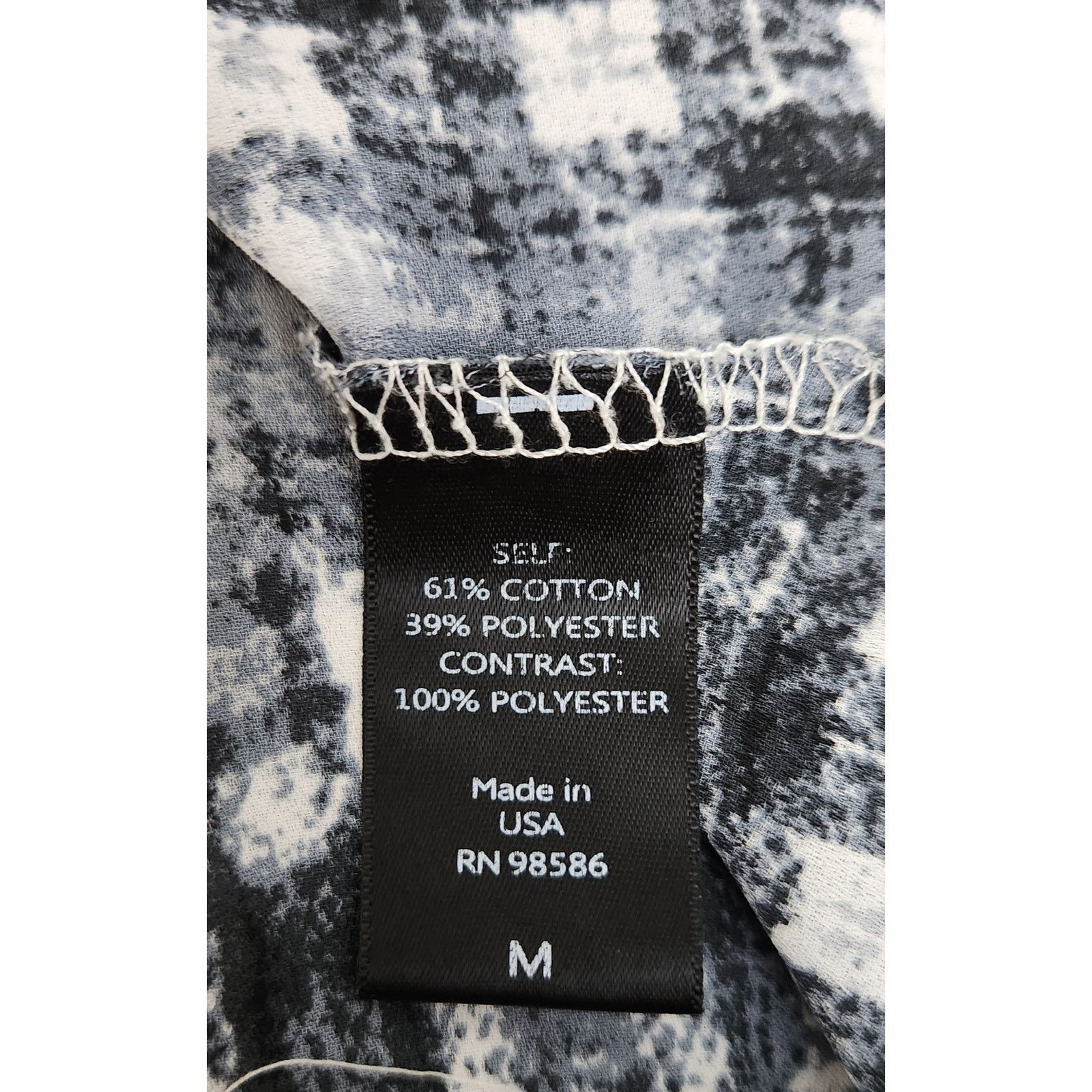 Other Blue White Popcorn Knit Layer Look Top Medium Lightweight Size M / US 6-8 / IT 42-44 - 5 Thumbnail