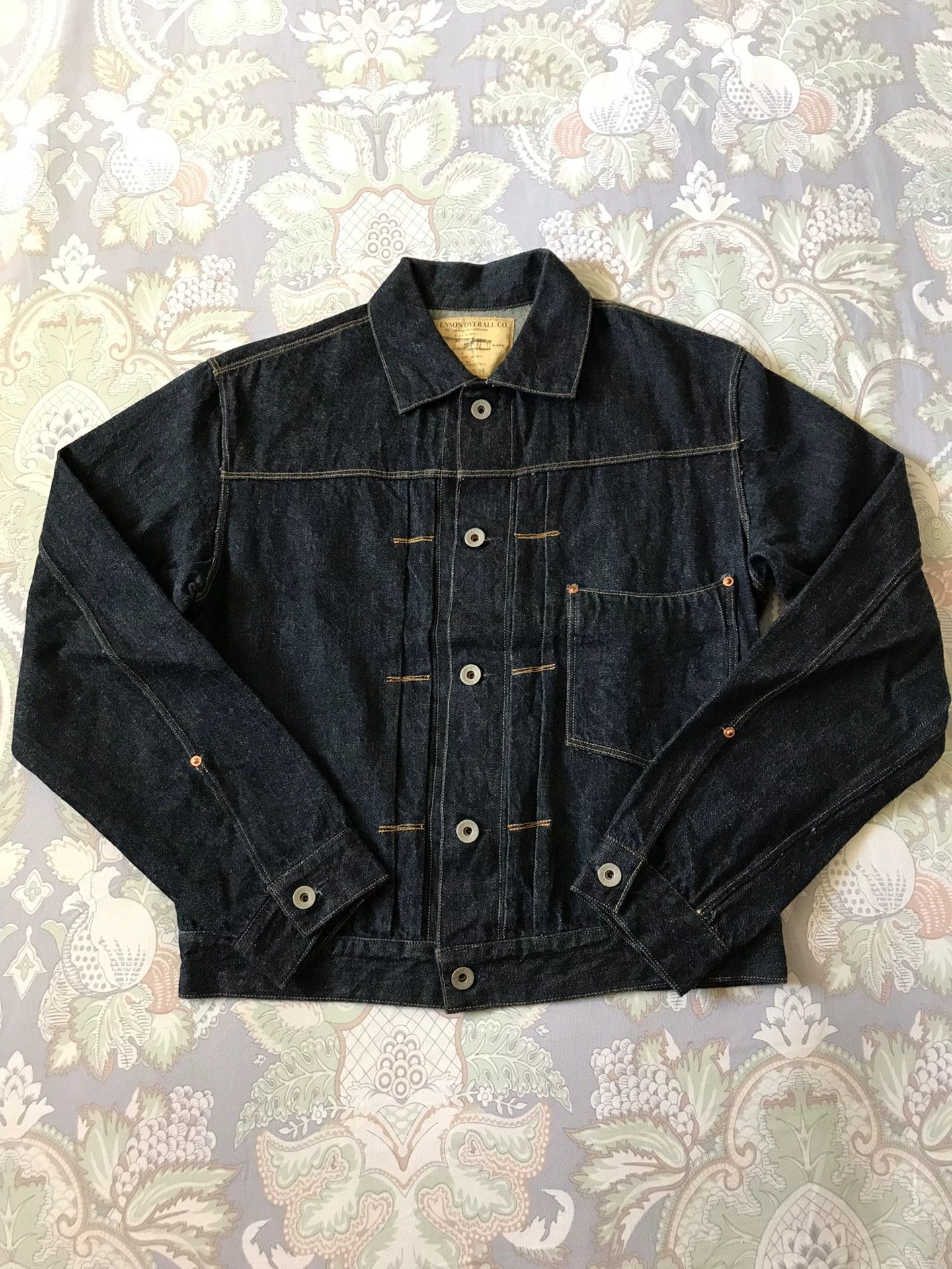 Buzz Rickson's Stevenson Overall Type 1 Denim Jacket Size US M / EU 48-50 / 2 - 1 Thumbnail