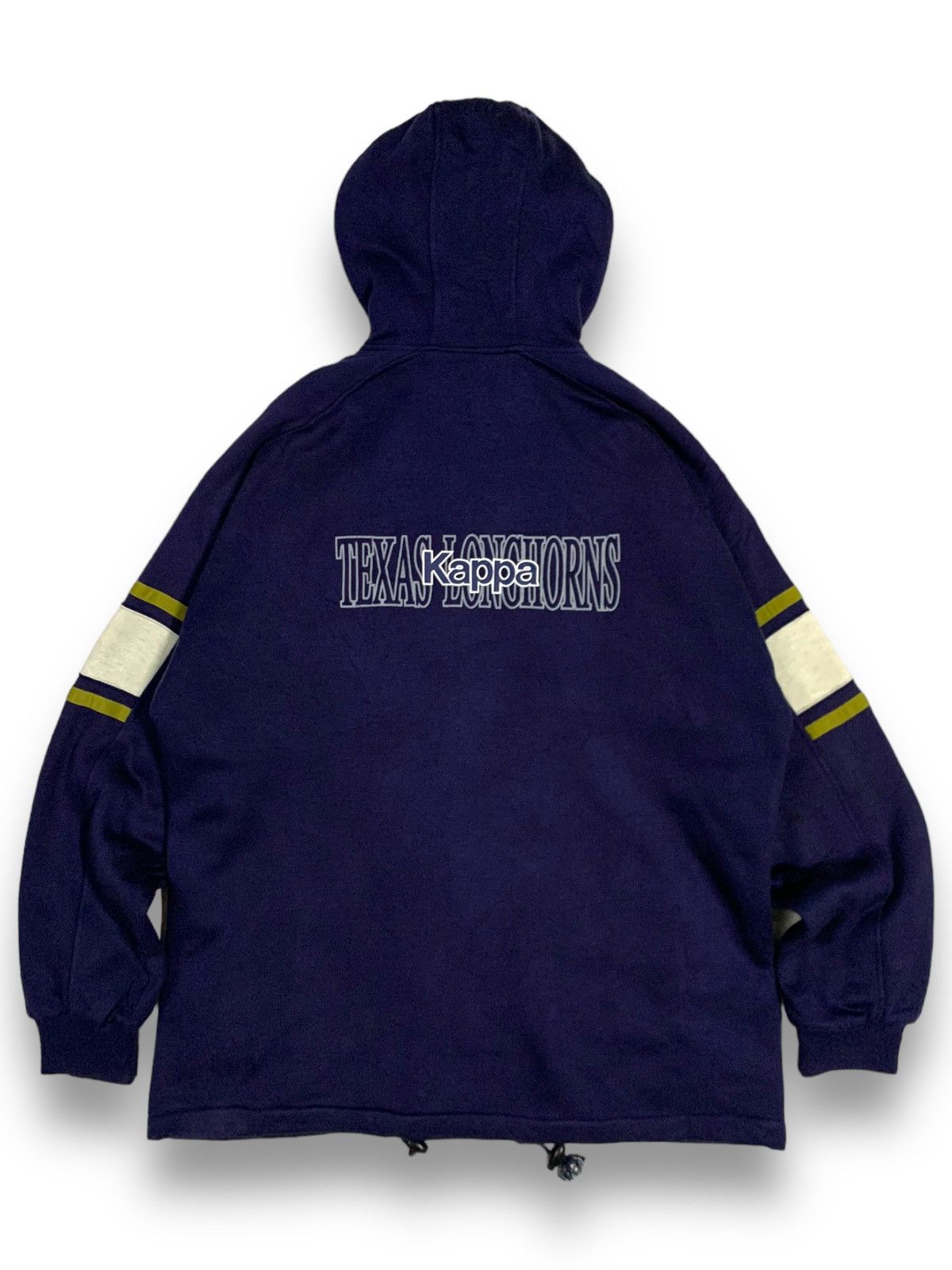 Kappa Vintage 90s Kappa Full Zip Oversized Printed Hoodies Size US L / EU 52-54 / 3 - 2 Thumbnail