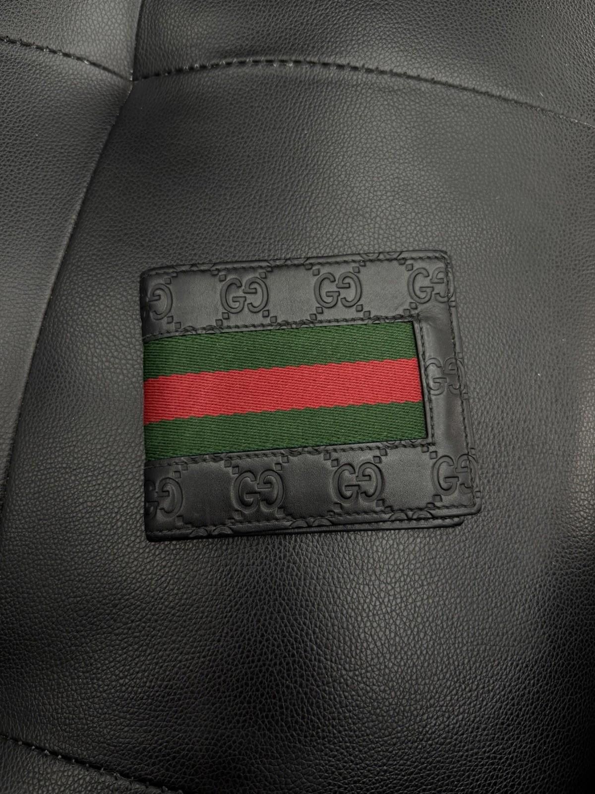 Gucci GUCCI Guccissima Web Compact Wallet Bifold Leather Mens Size ONE SIZE - 1 Thumbnail