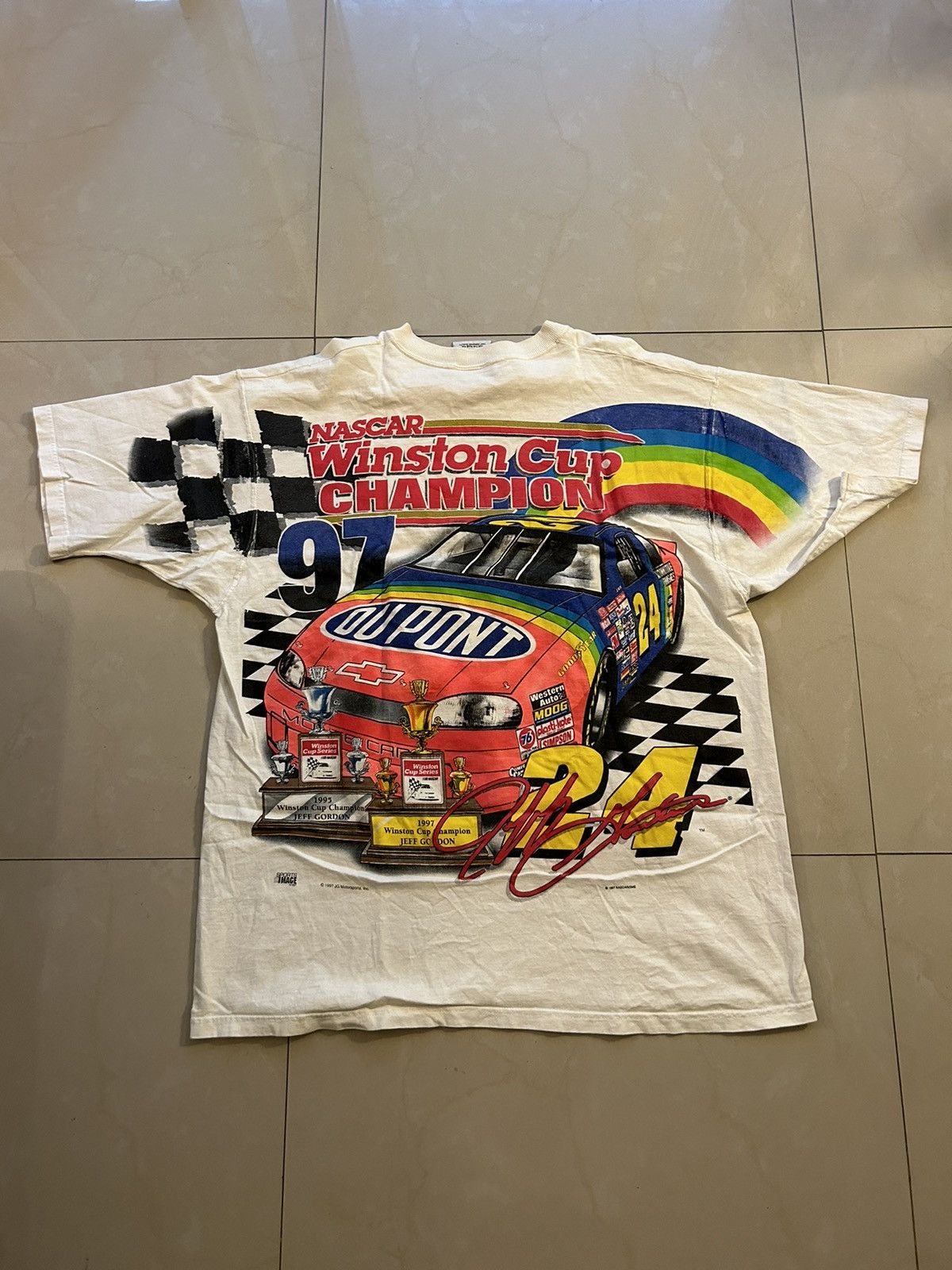 NASCAR × Vintage Jeff Gordon nascar tee Size US XL / EU 56 / 4 - 4 Thumbnail