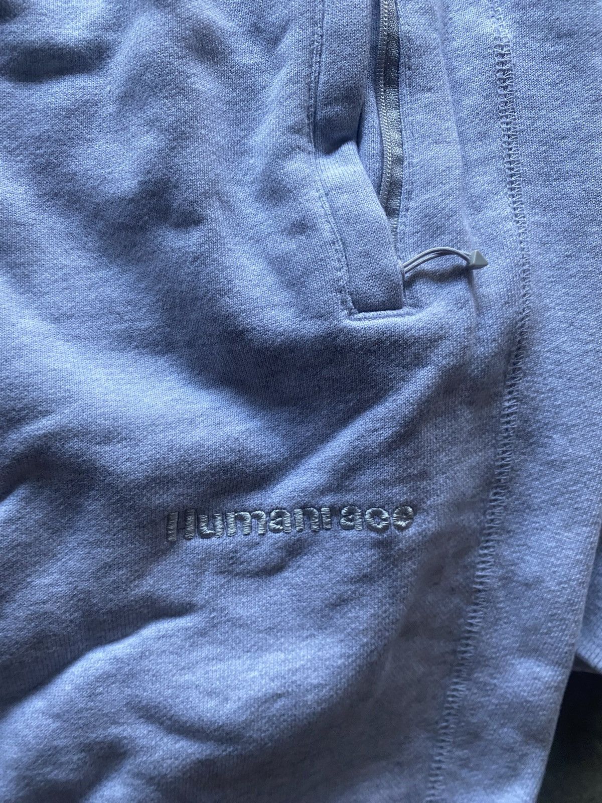 Humanrace Adidas Pharrell Humanrace Gray Sweatshirt Sweatpants Combo Size US XL / EU 56 / 4 - 2 Thumbnail