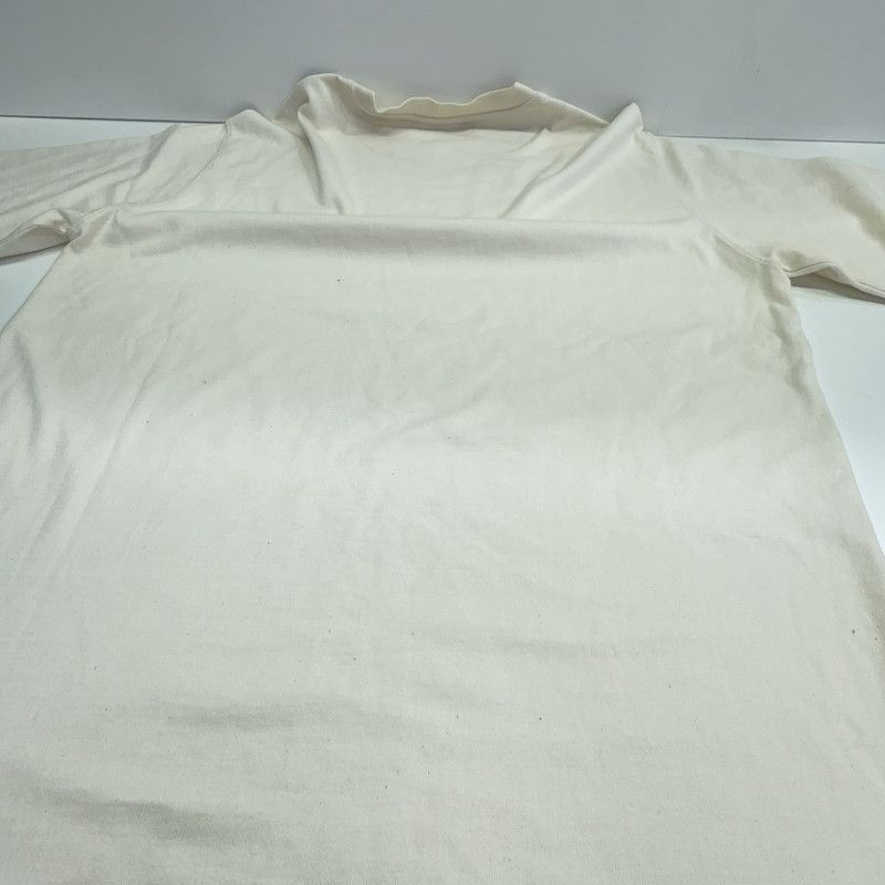 Prada Prada Ivory Cotton Short Sleeve T-Shirt Size US L / EU 52-54 / 3 - 1 Thumbnail