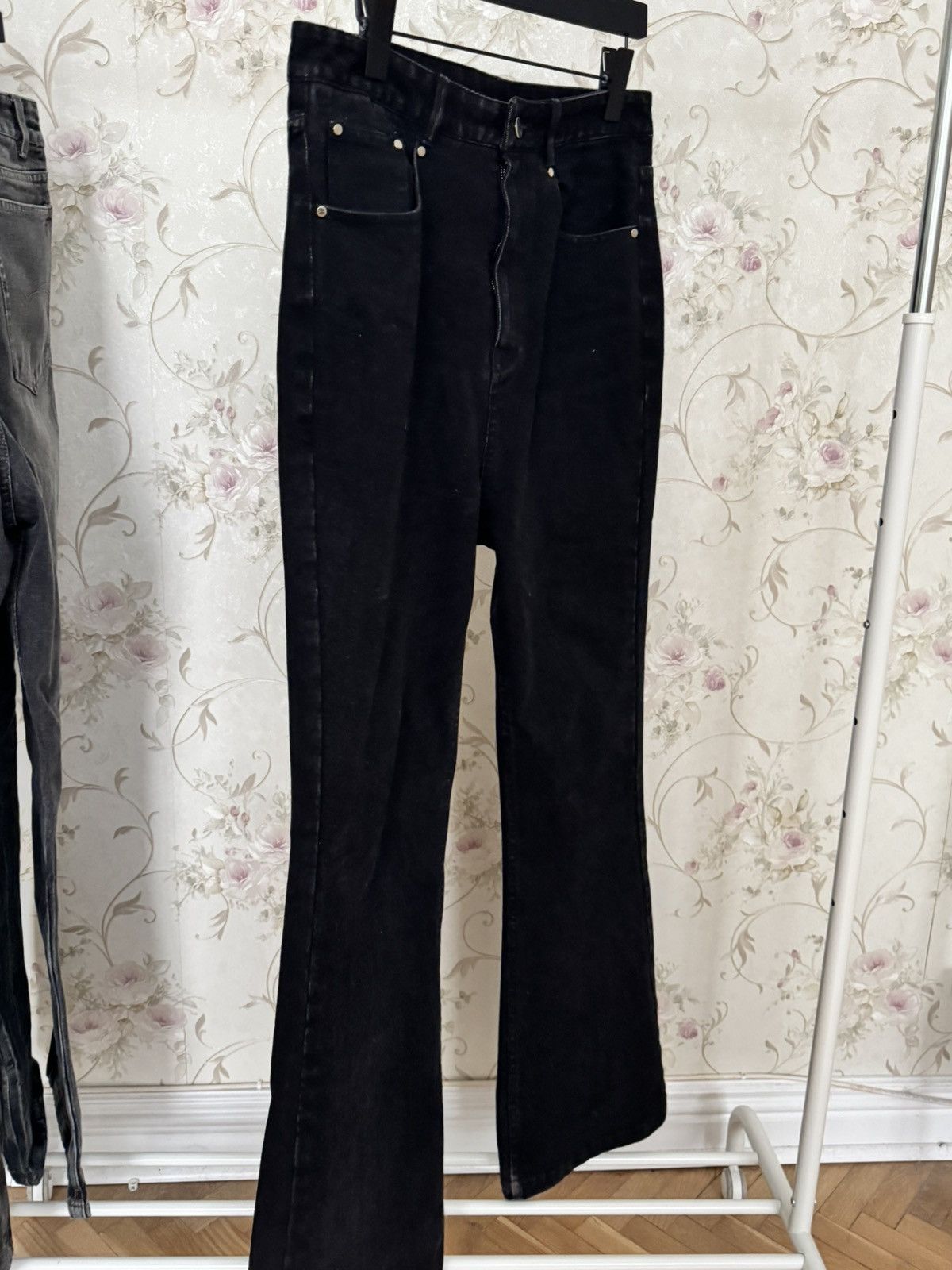 If Six Was Nine × Vintage Lost tape flared denim Size US 31 - 2 Thumbnail