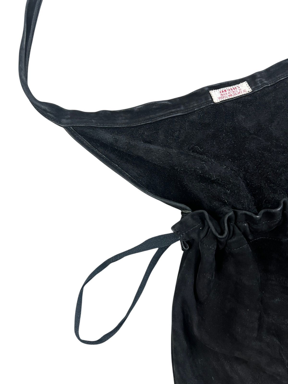 Japanese Brand × Leather × PHIGVEL MAKERS & Co. Jantiques by Phigvel Makers Leather Apron Bag Size ONE SIZE - 4 Thumbnail