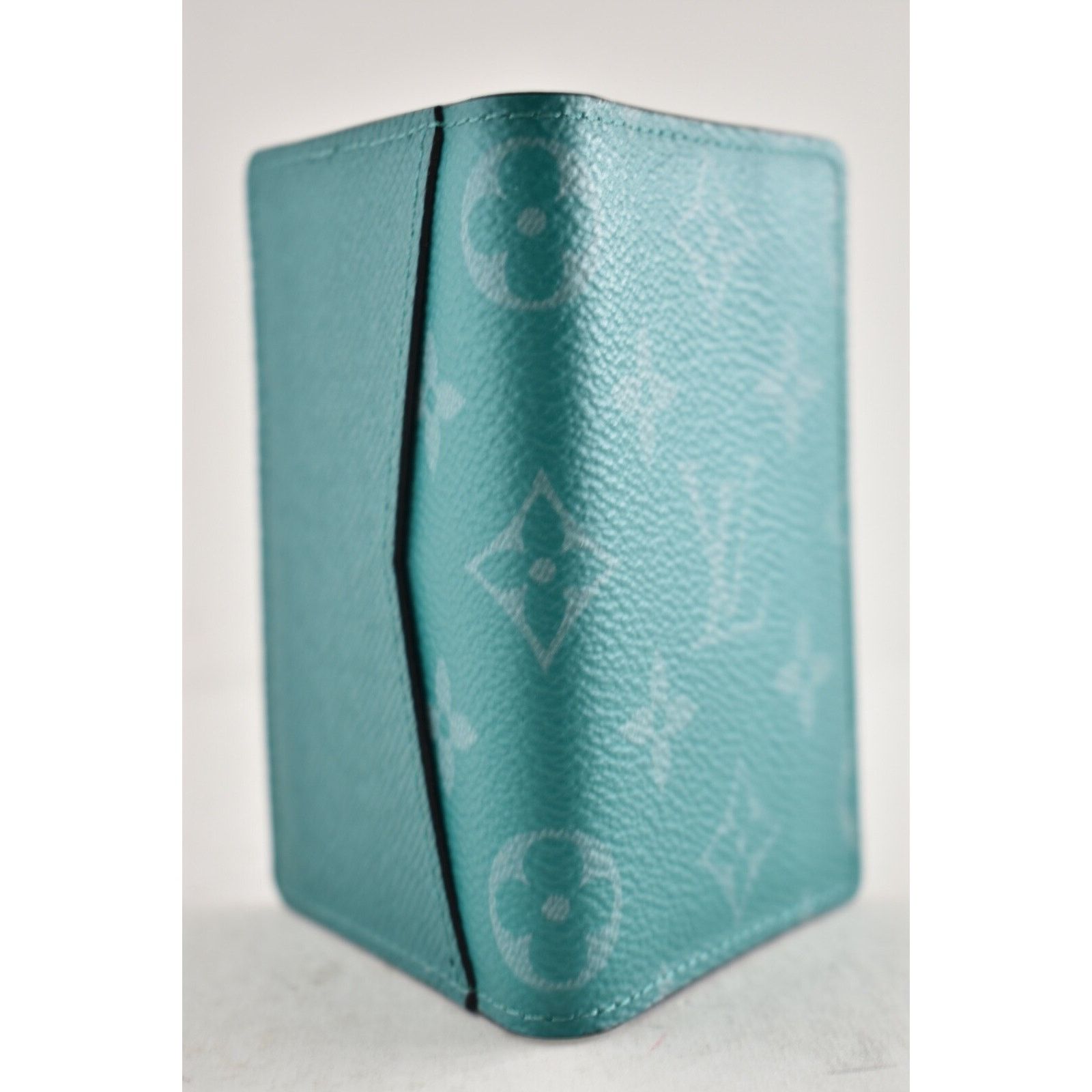 Louis Vuitton Louis Vuitton Taiga Taigarama Logo Pocket Organizer Wallet Size ONE SIZE - 3 Thumbnail