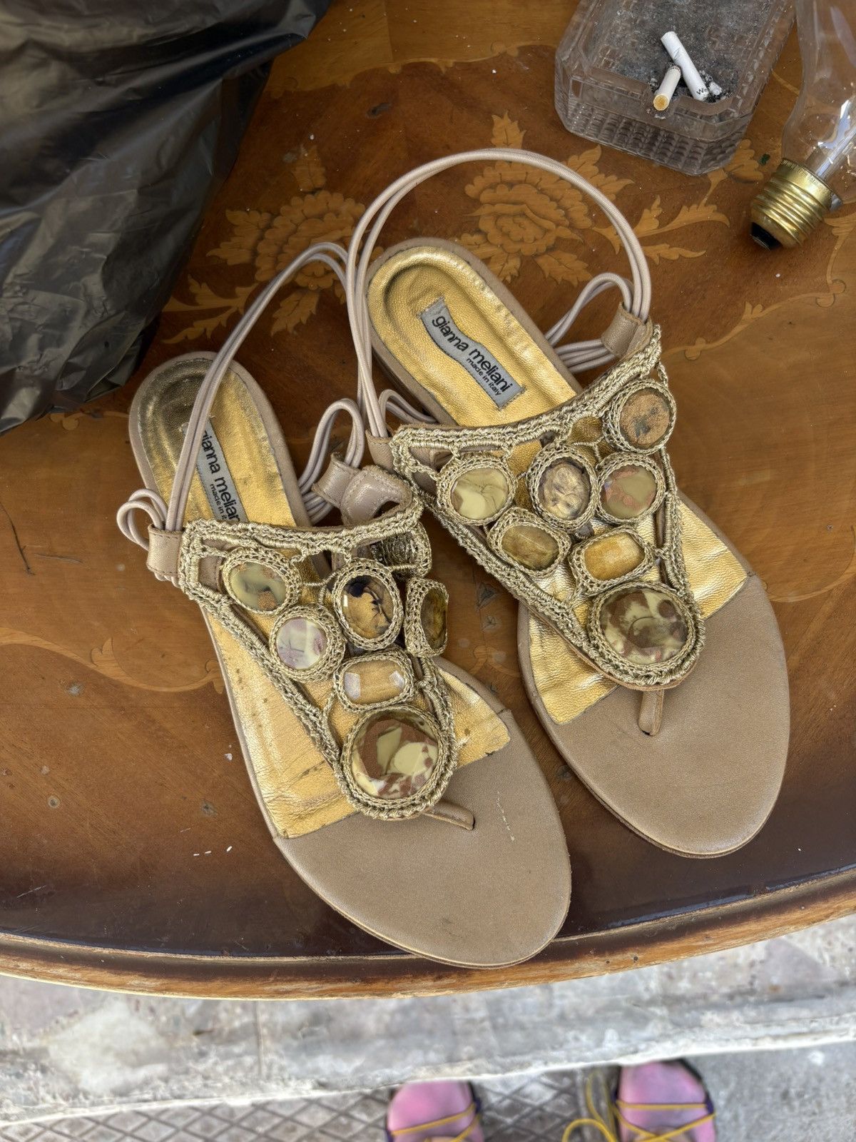 Vintage Gianna Meliani sandals Size US 6 / IT 36 - 6 Thumbnail